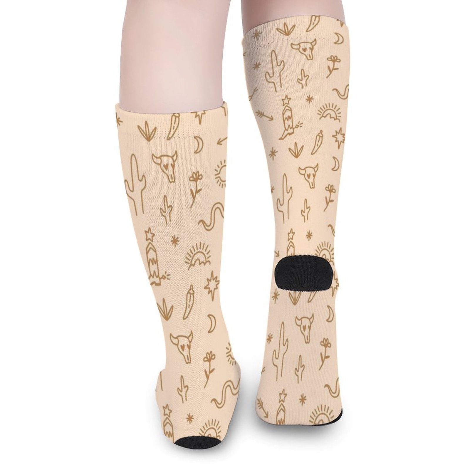 Western Vibes Prined socks Gifts for Men Women