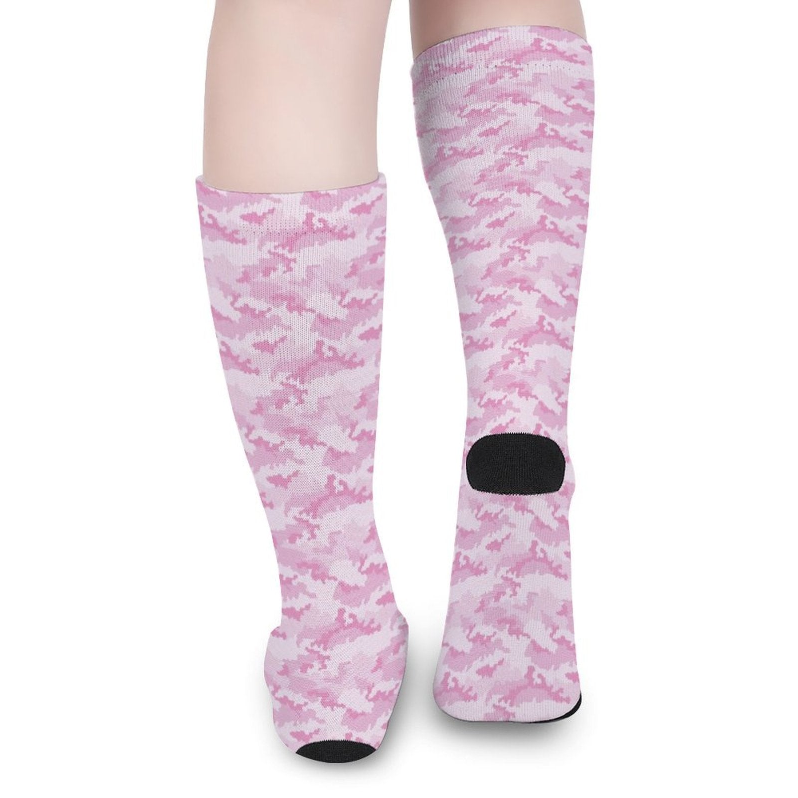 PINK HEX CAMO Prined socks Gifts for Men Women