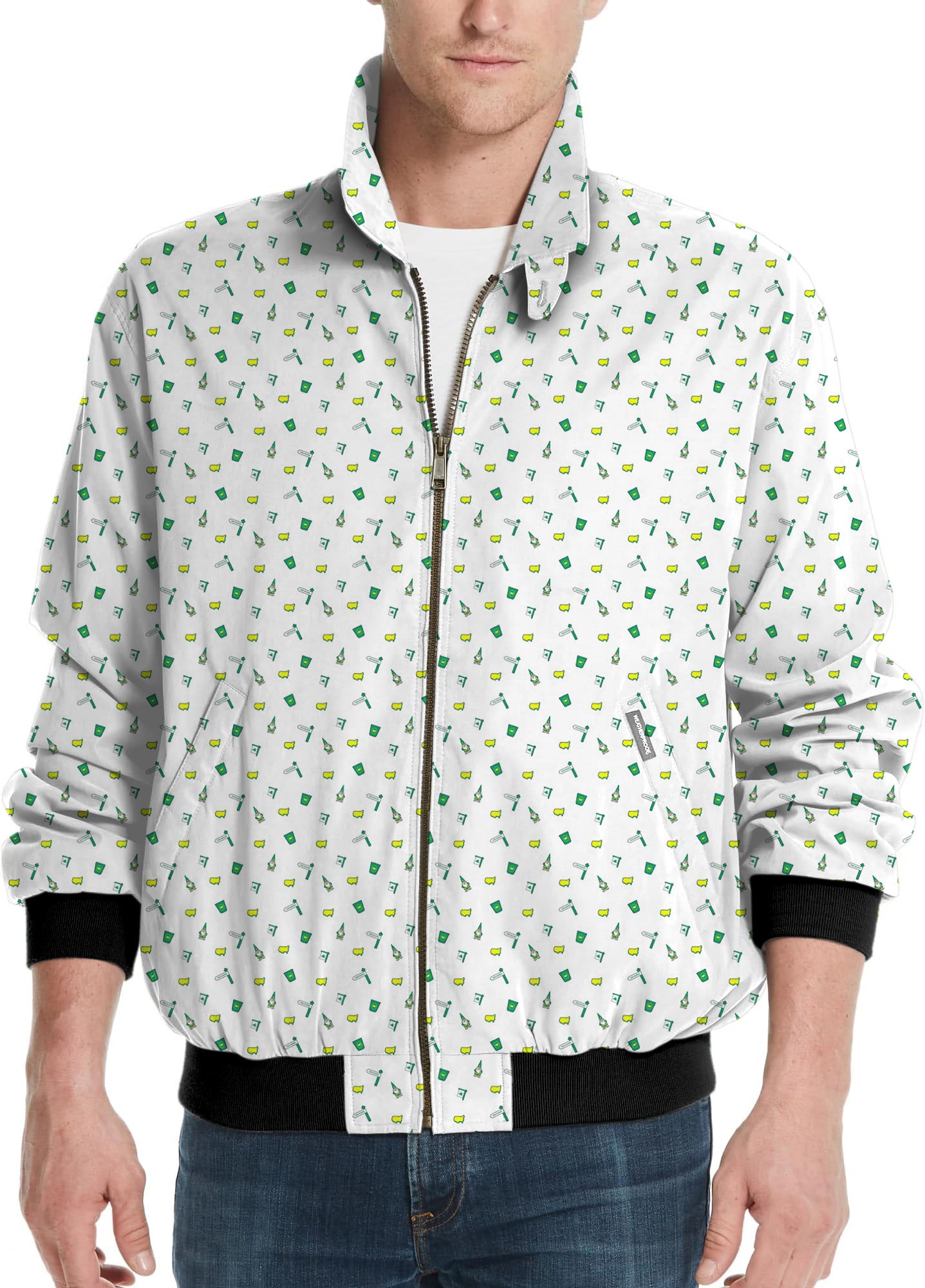 Master Lightweight Summer-Men's Golf Windbreaker Light Jacket M