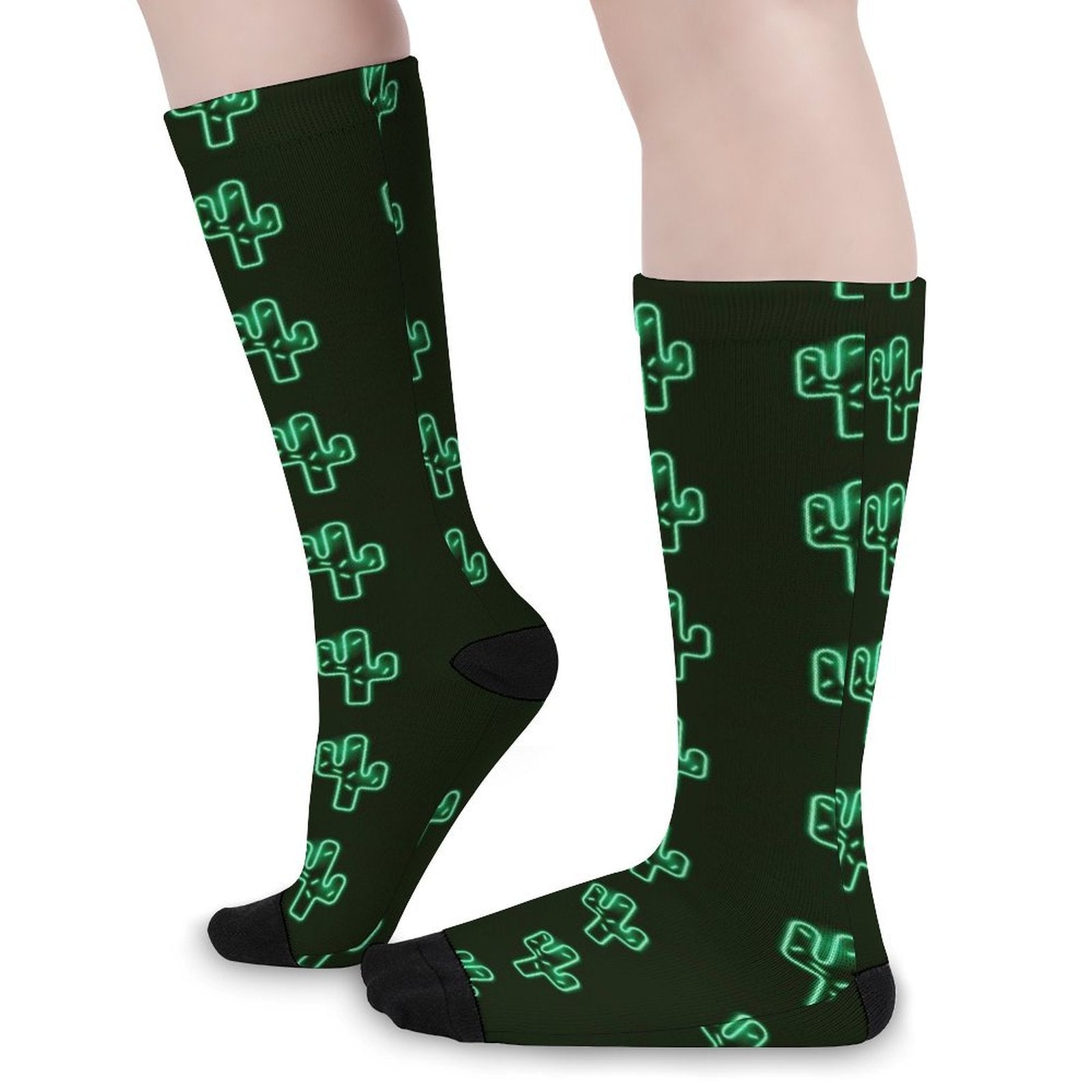Crazy Cactus Prined socks Gifts for Men Women