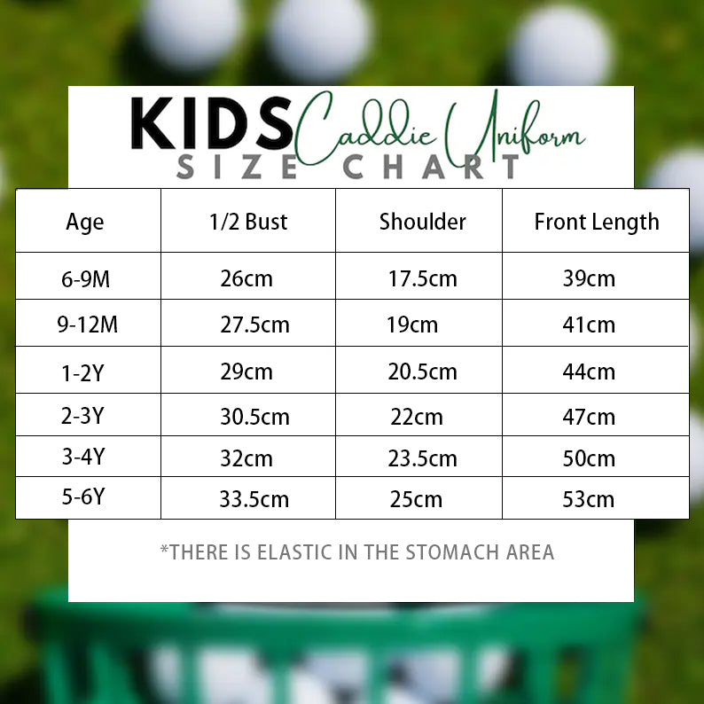 Personalized Golf Toddler Caddy Dress Infant Golf White Outfit Baby Golf 1st Birthday Dress Machine Embroidered Golf Dress Children's Jumpsuit