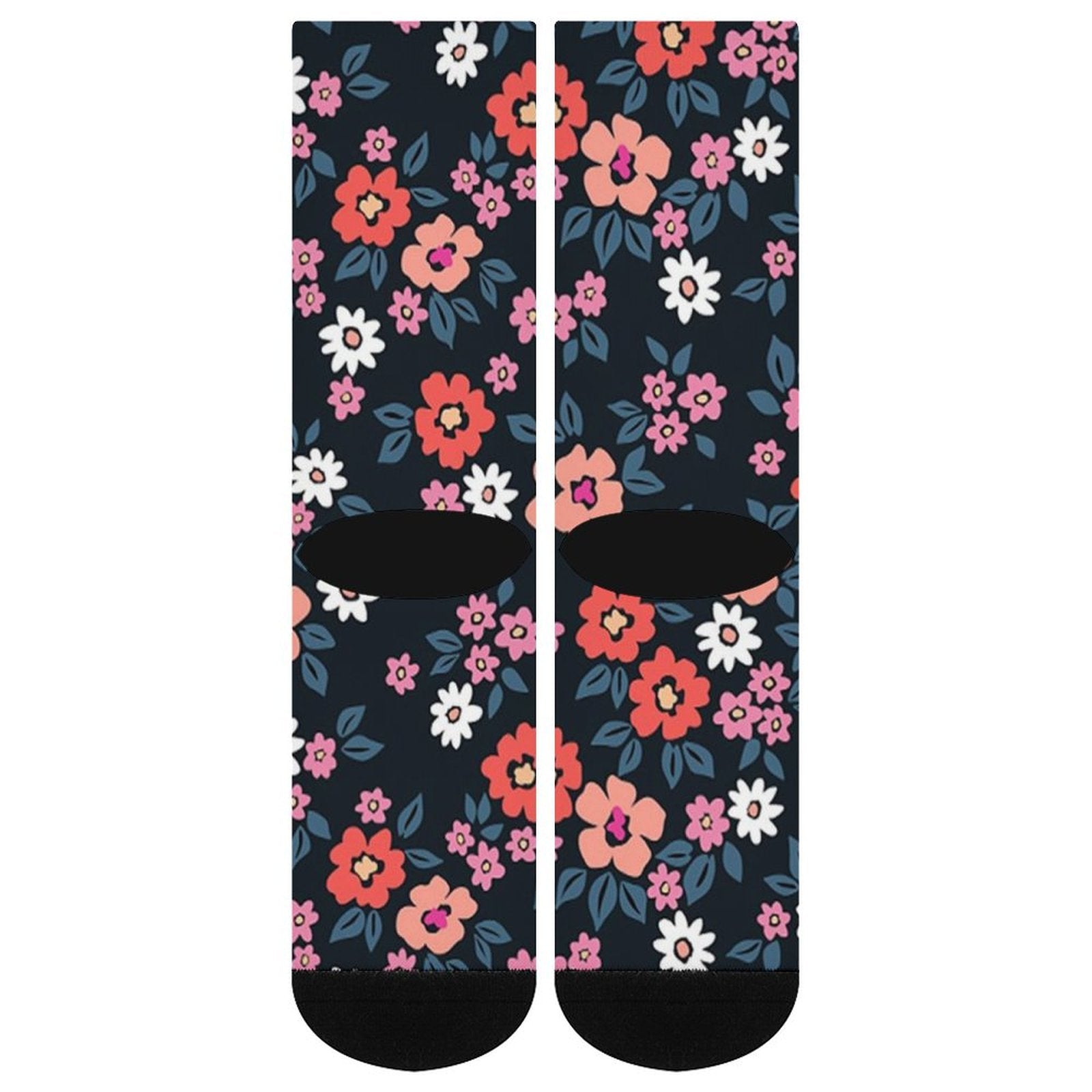 Vintage Floral Prined socks Gifts for Men Women