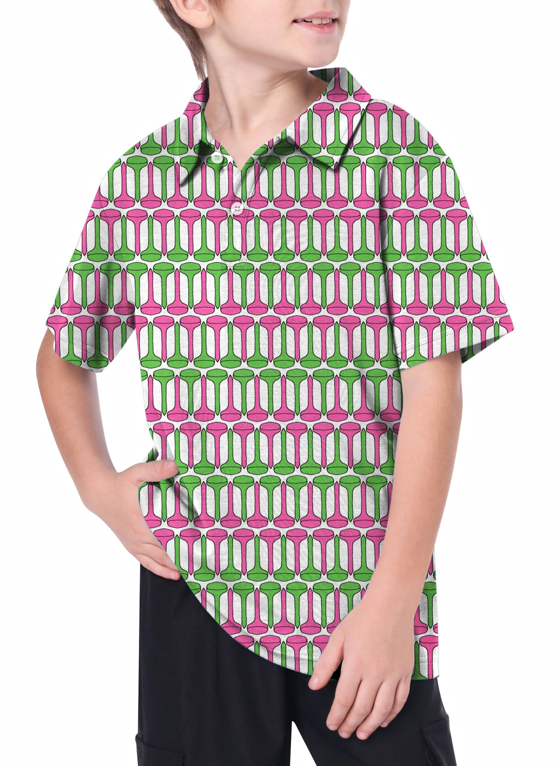 Youth Golf Dings Golf Polo