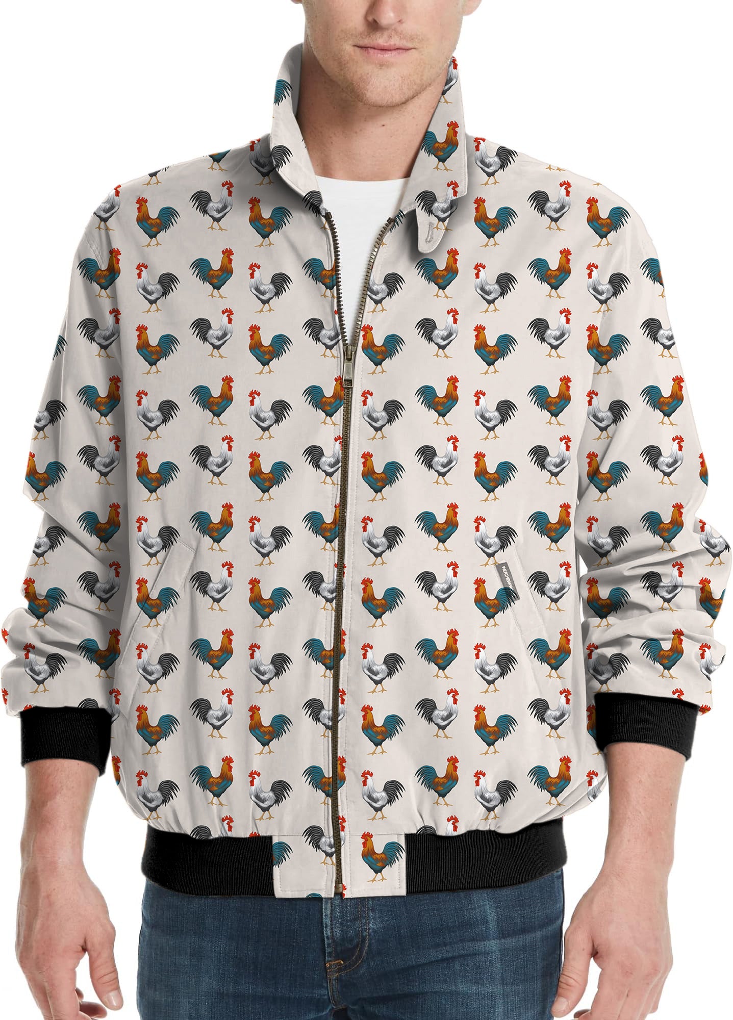 Mr Cocky-Men's Golf Windbreaker Light Jacket