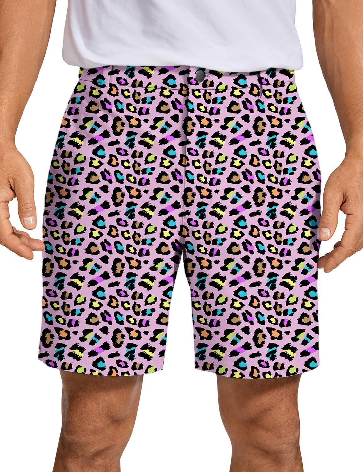 Men's Leopards of color Golf Shorts