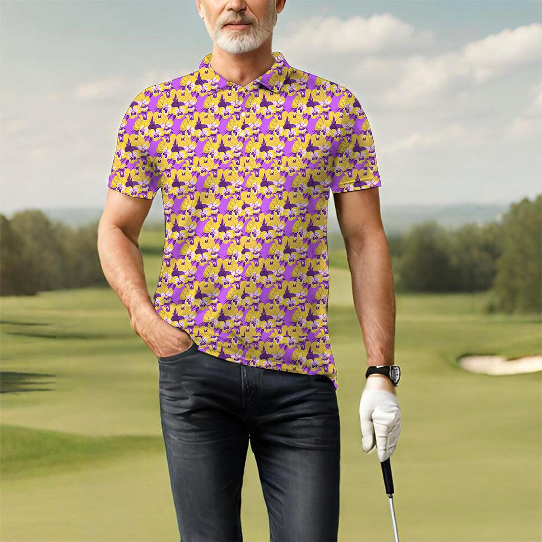 Men's Hawaiian Time golf polo