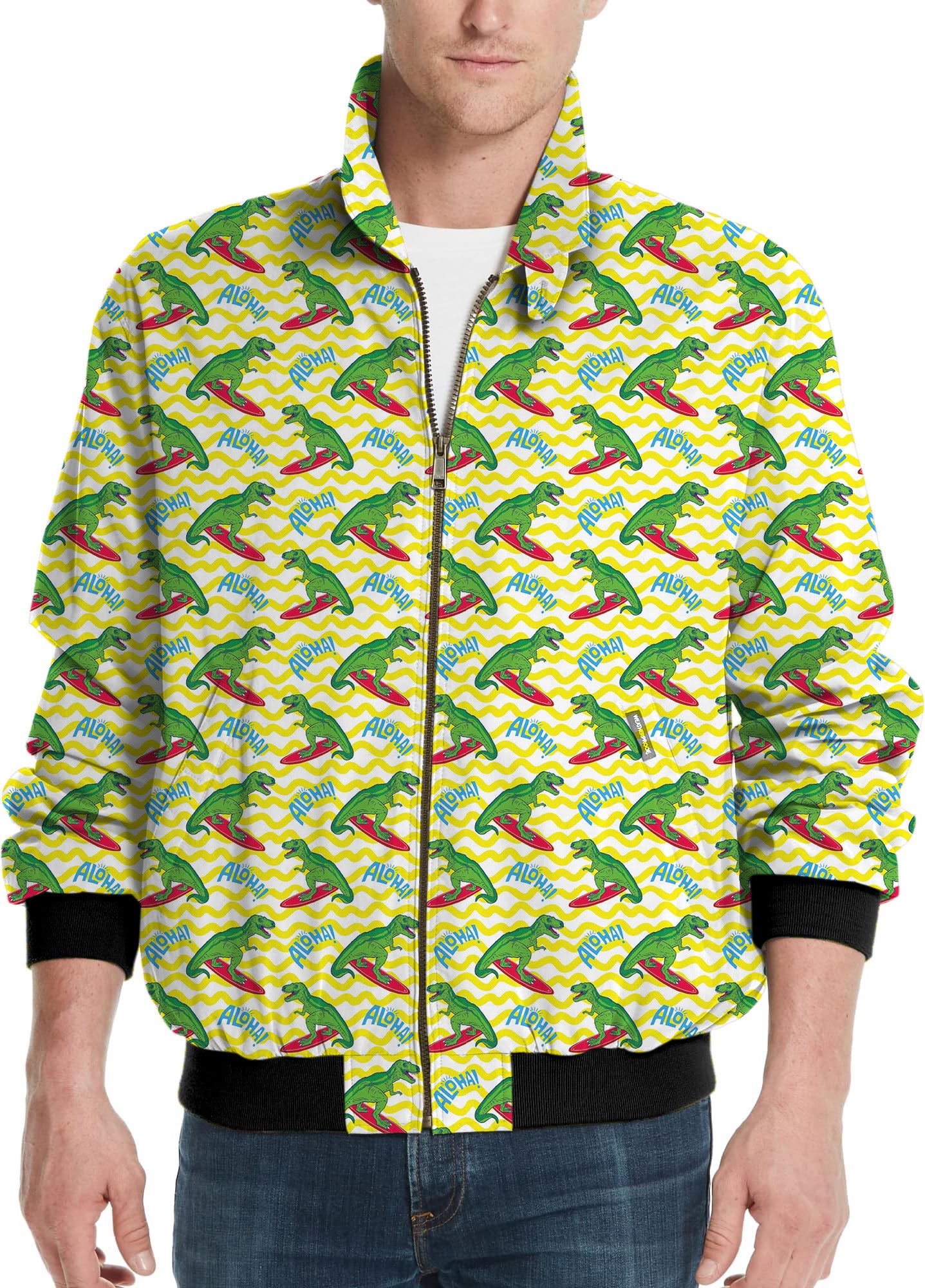 Friendly Dinos-Men's Golf Windbreaker Light Jacket