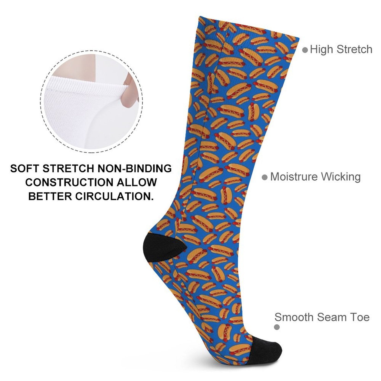 The Dogs Prined socks Gifts for Men Women