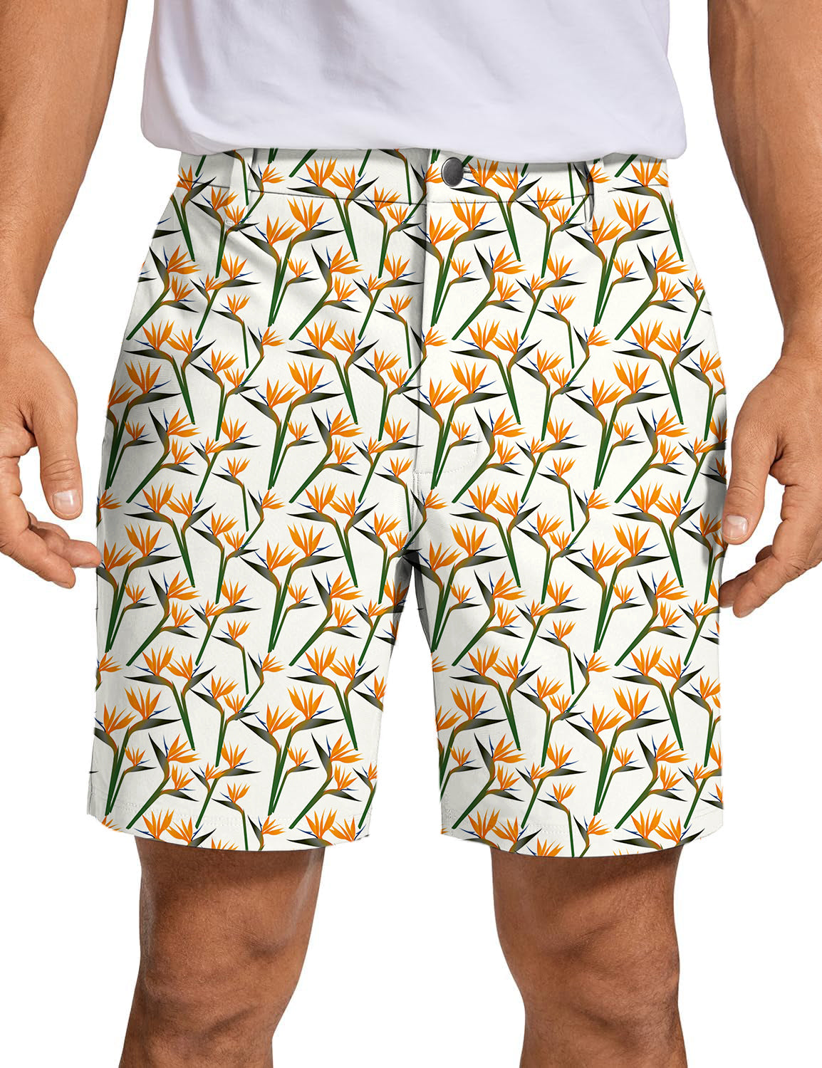 Men's Birds of Paradise Golf Shorts