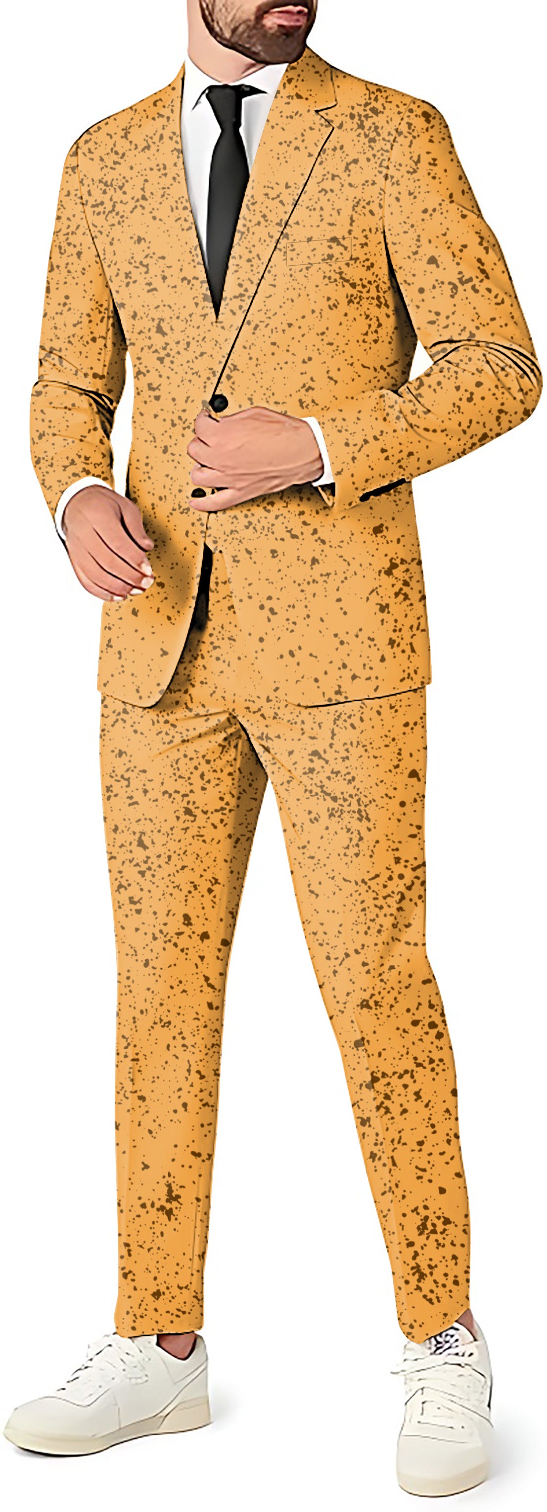 Grange Men's Party Costumes-Theme Party 2 or 3pcs Suit set-Blazer Pants & Vest