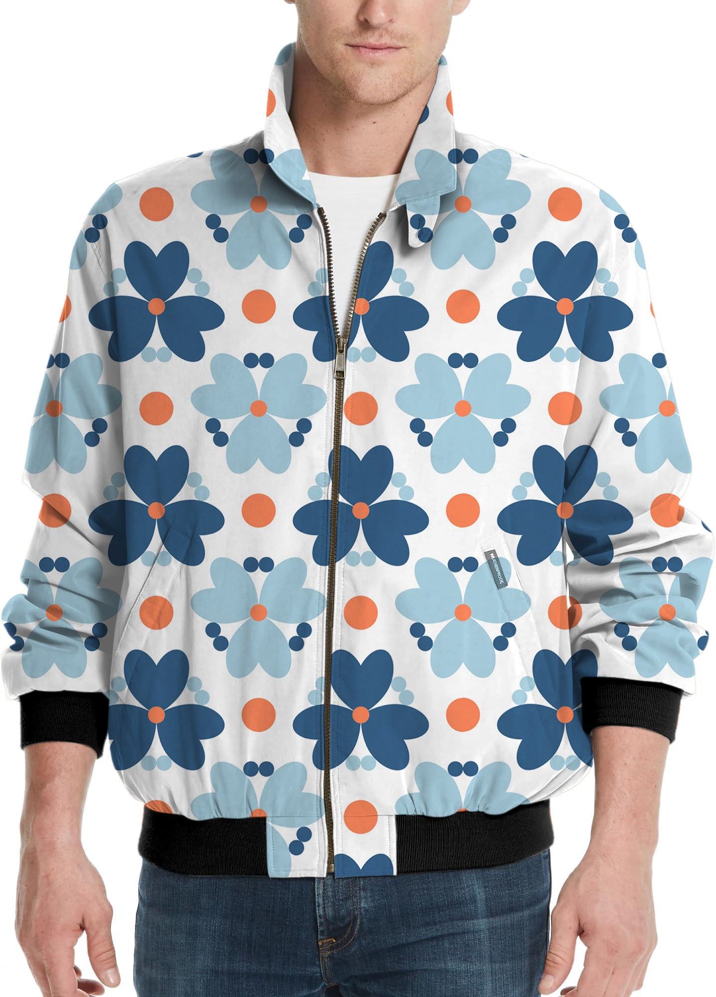 Modern Golfer-Men's Golf Windbreaker Light Jacket