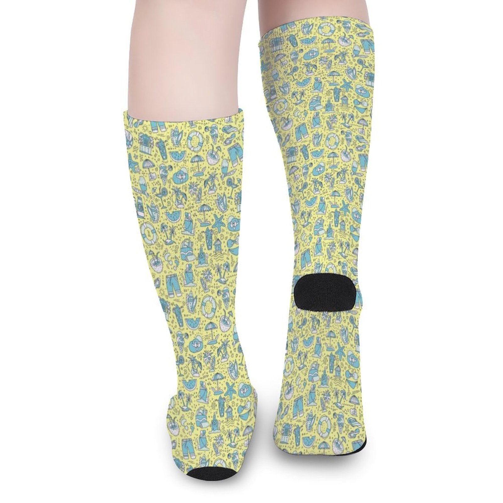Coastal Caddy Prined socks Gifts for Men Women