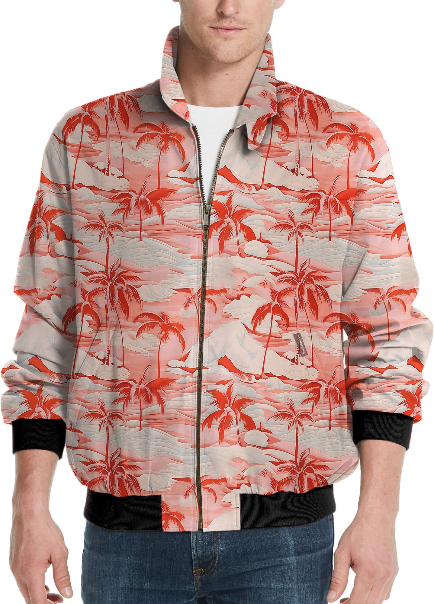 Palm-Men's Golf Windbreaker Light Jacket