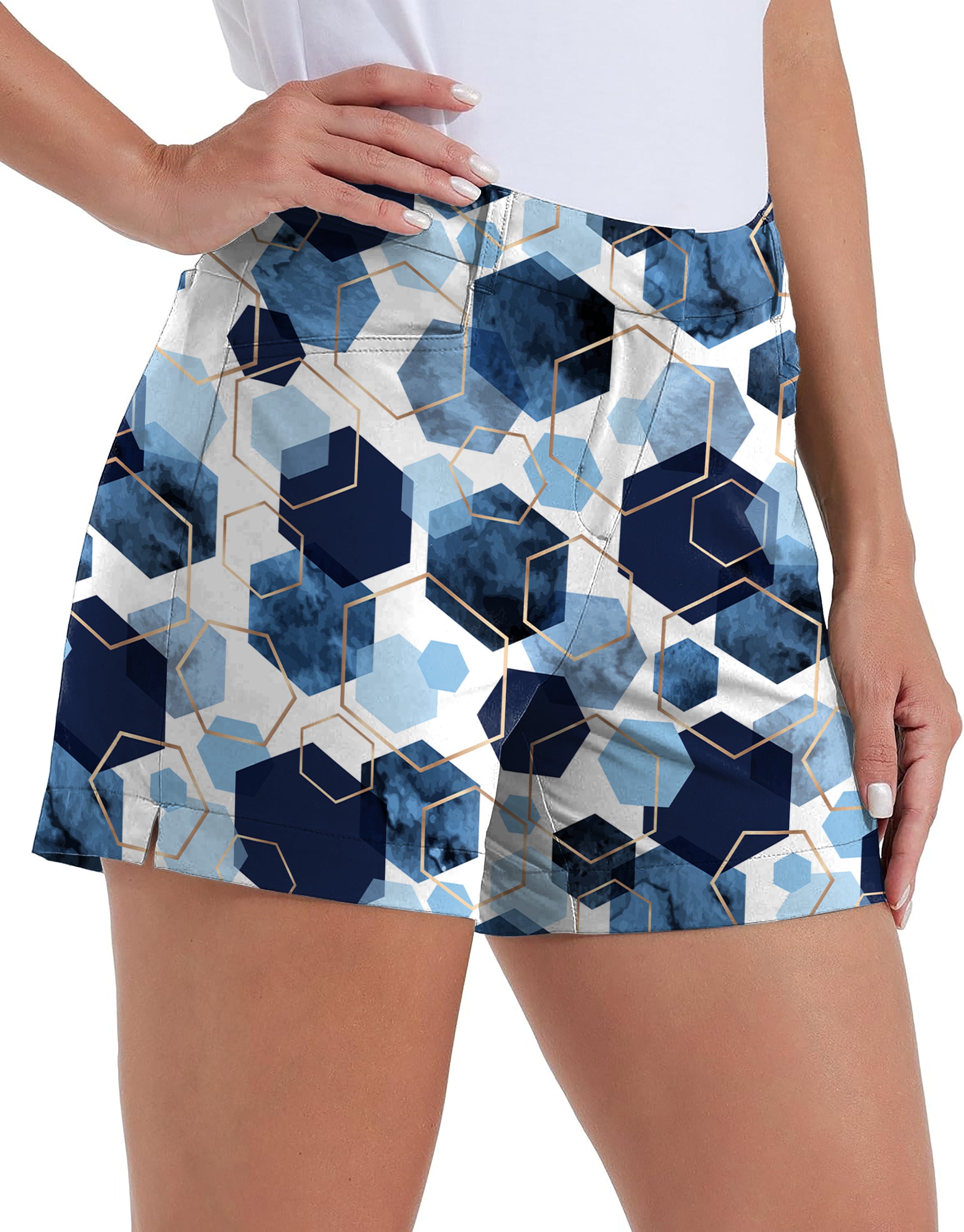 Deep Sea Polo Own Logo 4.5/7/10 Golf Shorts Quick-Drying Woman Outdoor Casual Shorts With Pockets Waterproof