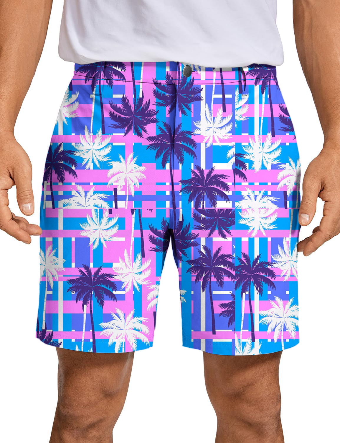 Men's Purple Coconut Golf Shorts