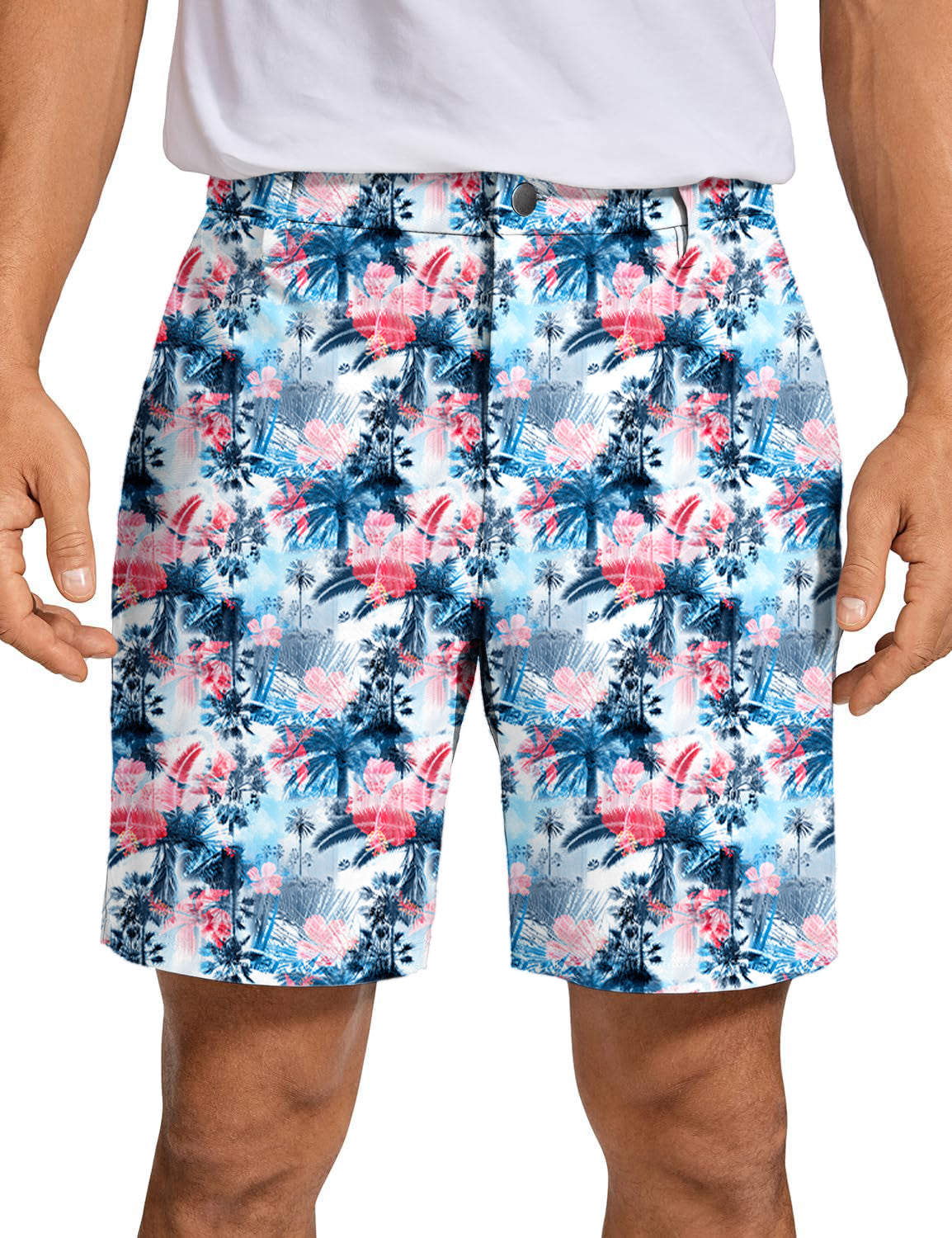 Men's Tropical Coconut Tree Golf Shorts