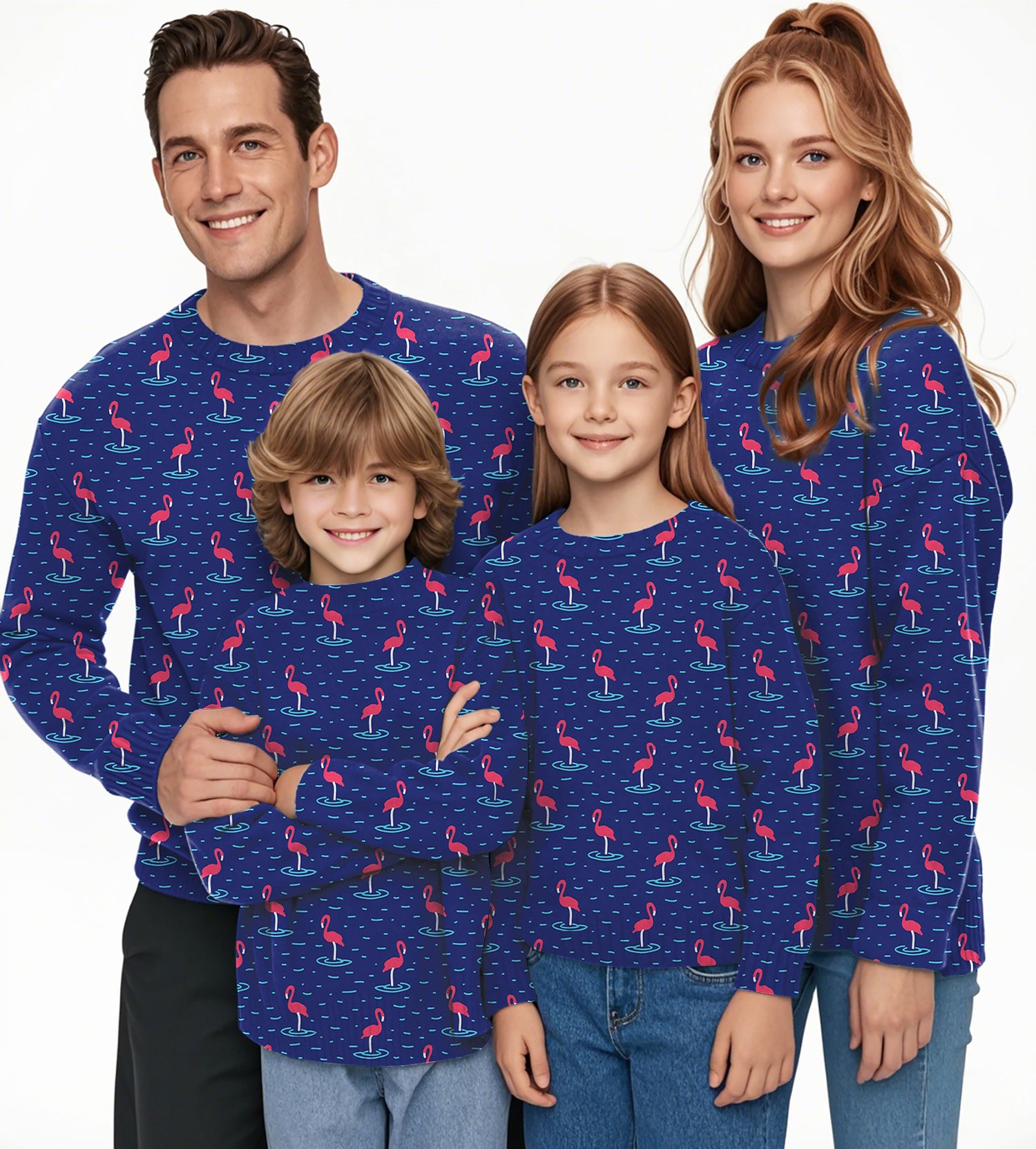 Mingo Lake Crewneck Pullover Ugly Sweater Men Women boy girl family