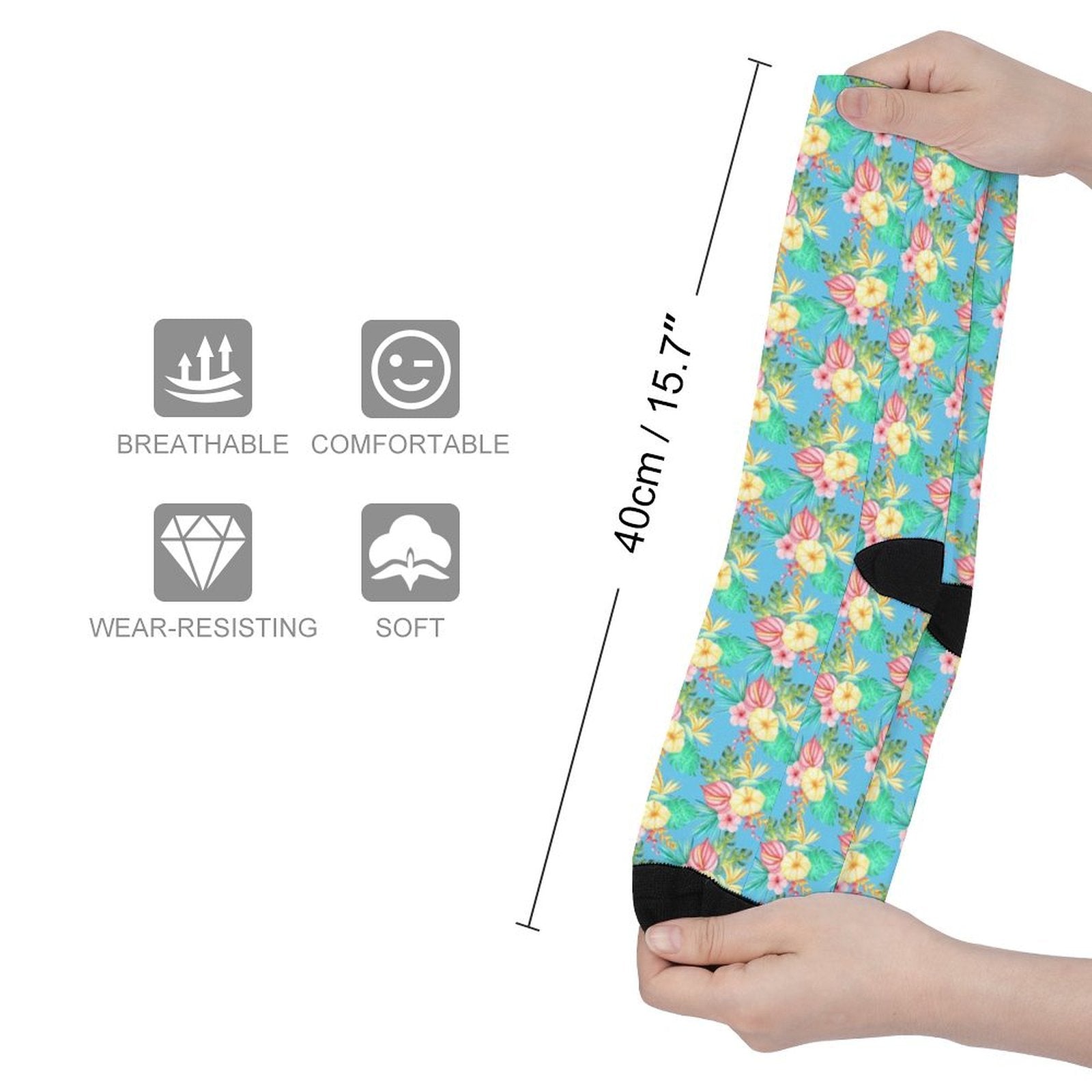 Tropics Pants Prined socks Gifts for Men Women