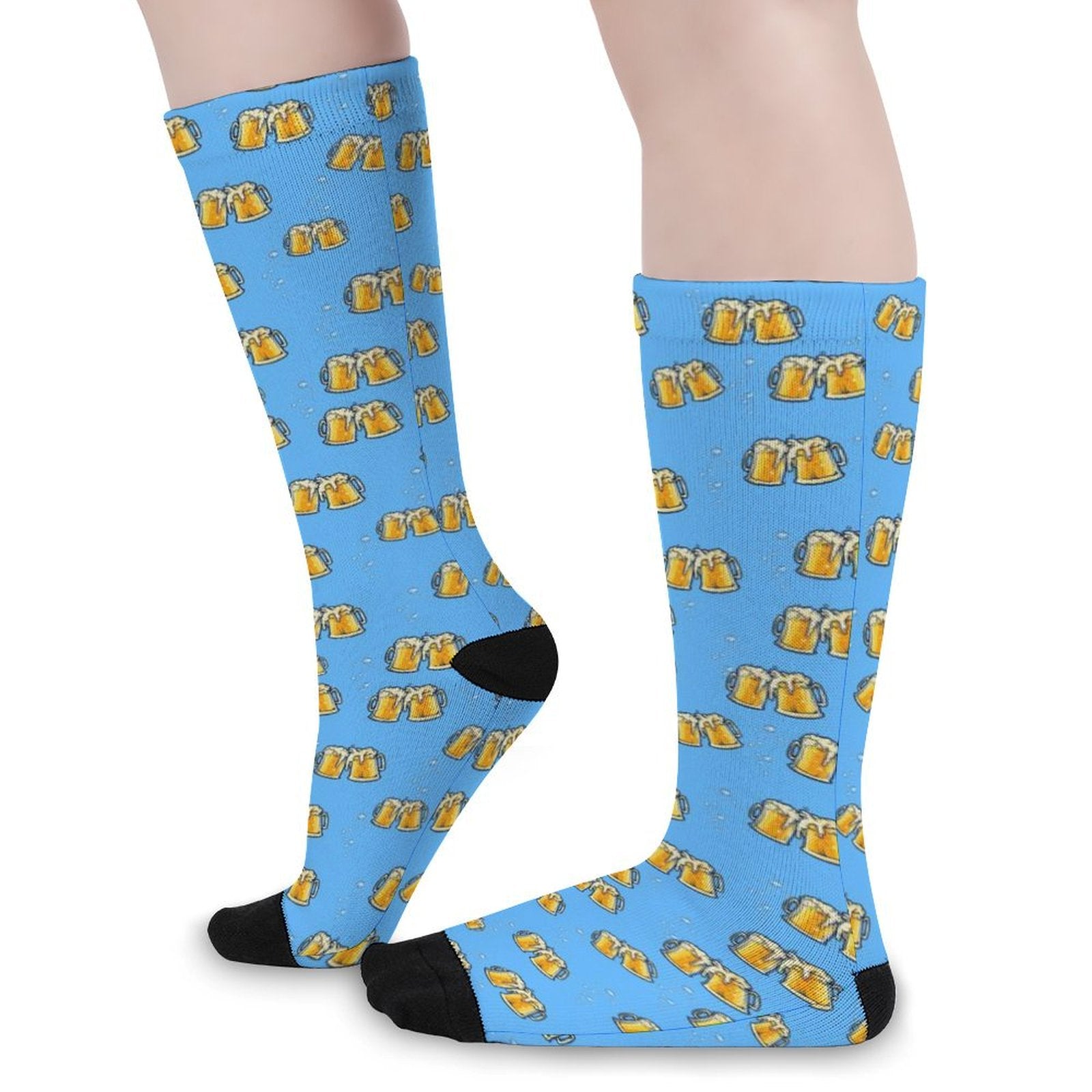 Cheers! Beer Prined socks Gifts for Men Women