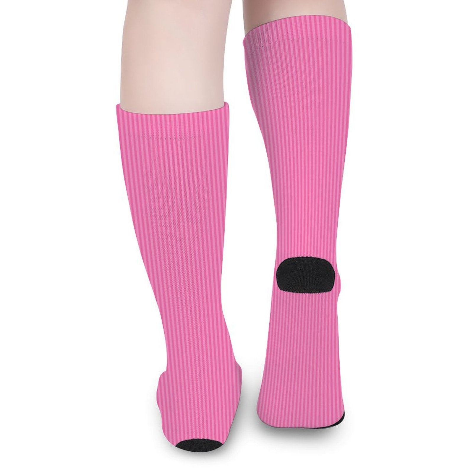 Pink Stripe Prined socks Gifts for Men Women