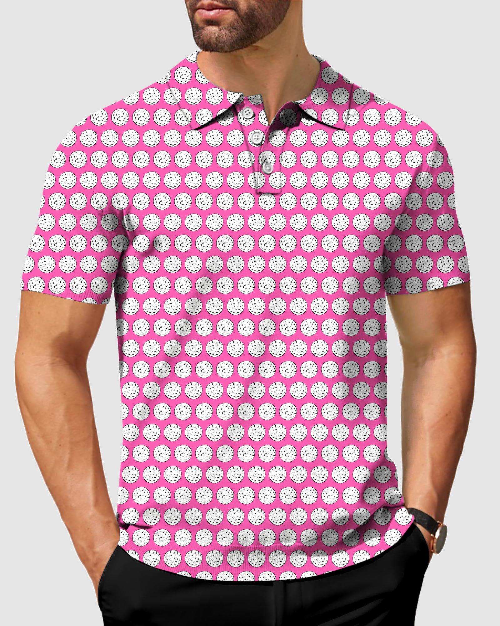 Men's ball golf polo
