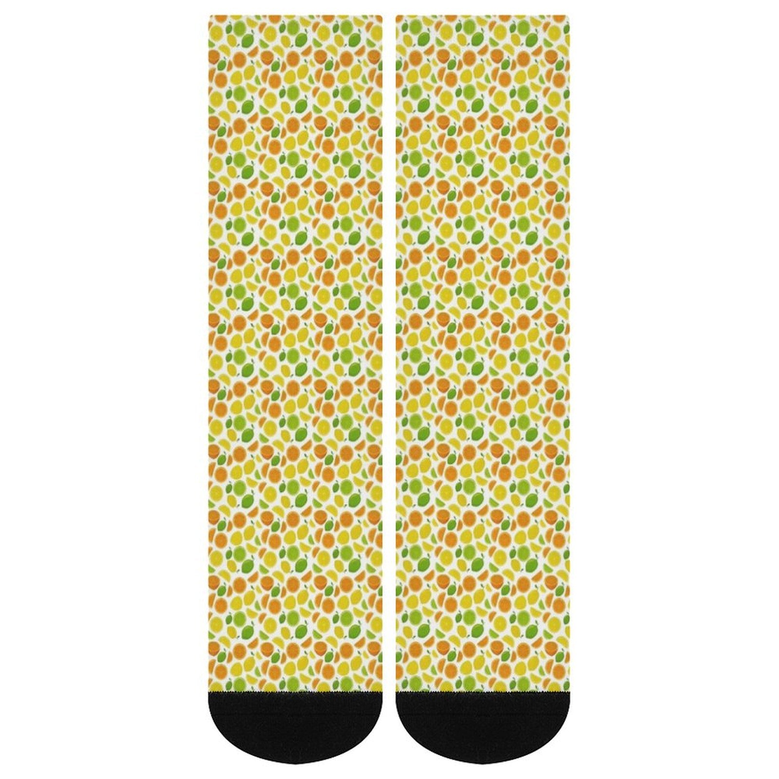Summer Lemon Prined socks Gifts for Men Women