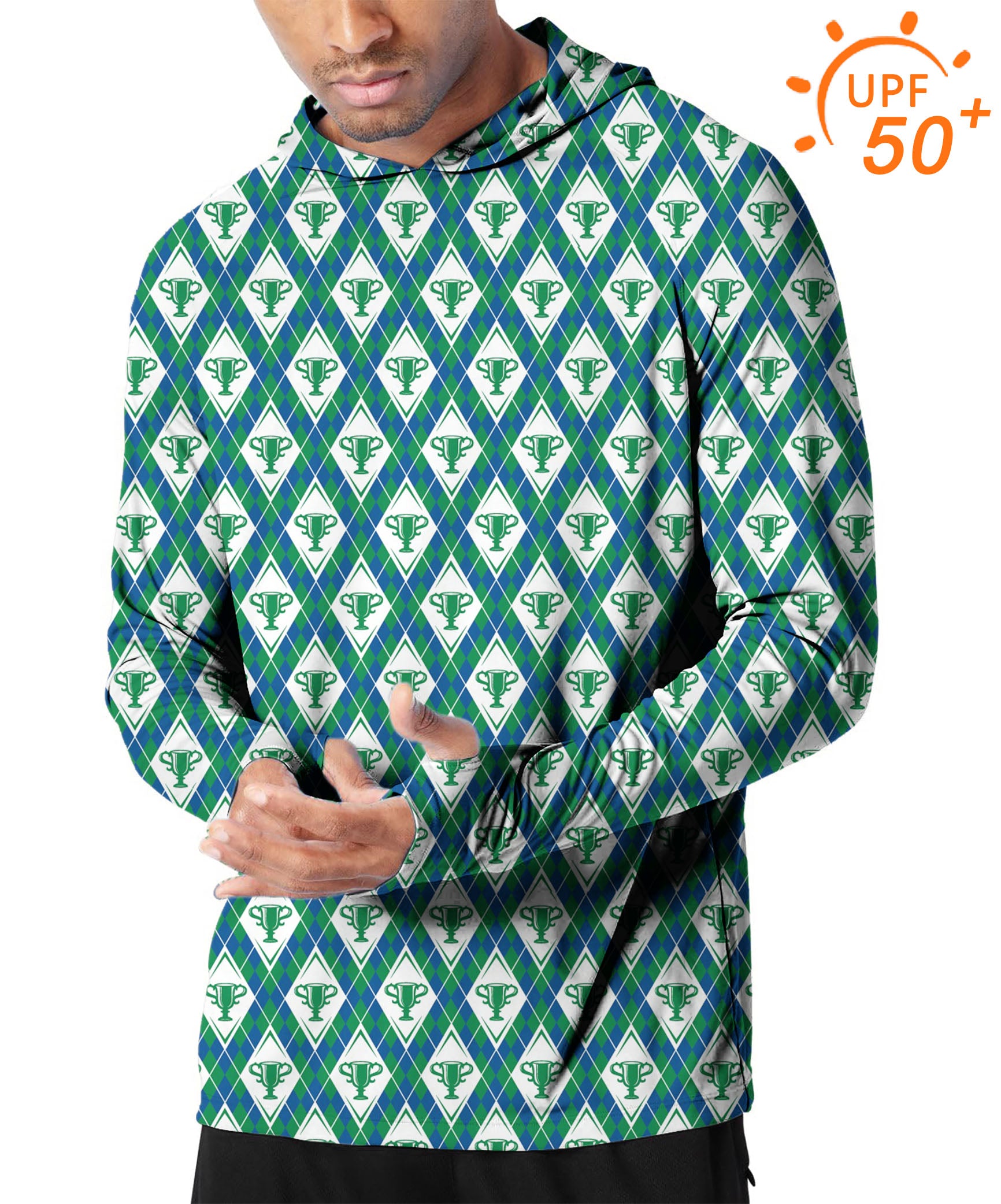 Men's Outdoor golf cup Golf Sun Protection Slim Fit hoodies