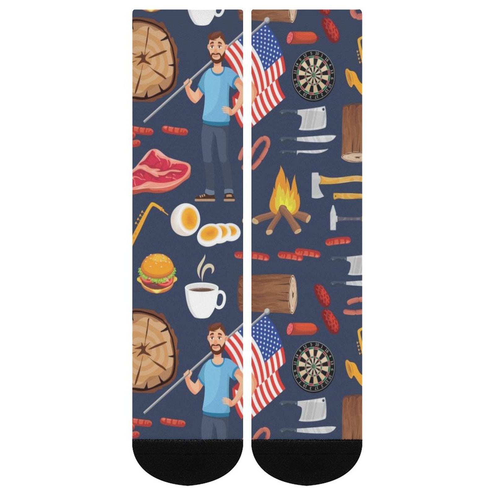American Dream Prined socks Gifts for Men Women