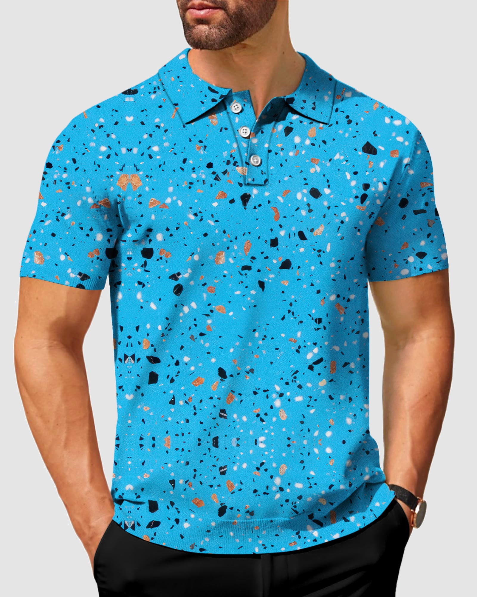 Men's Chip Shot Golf Polo