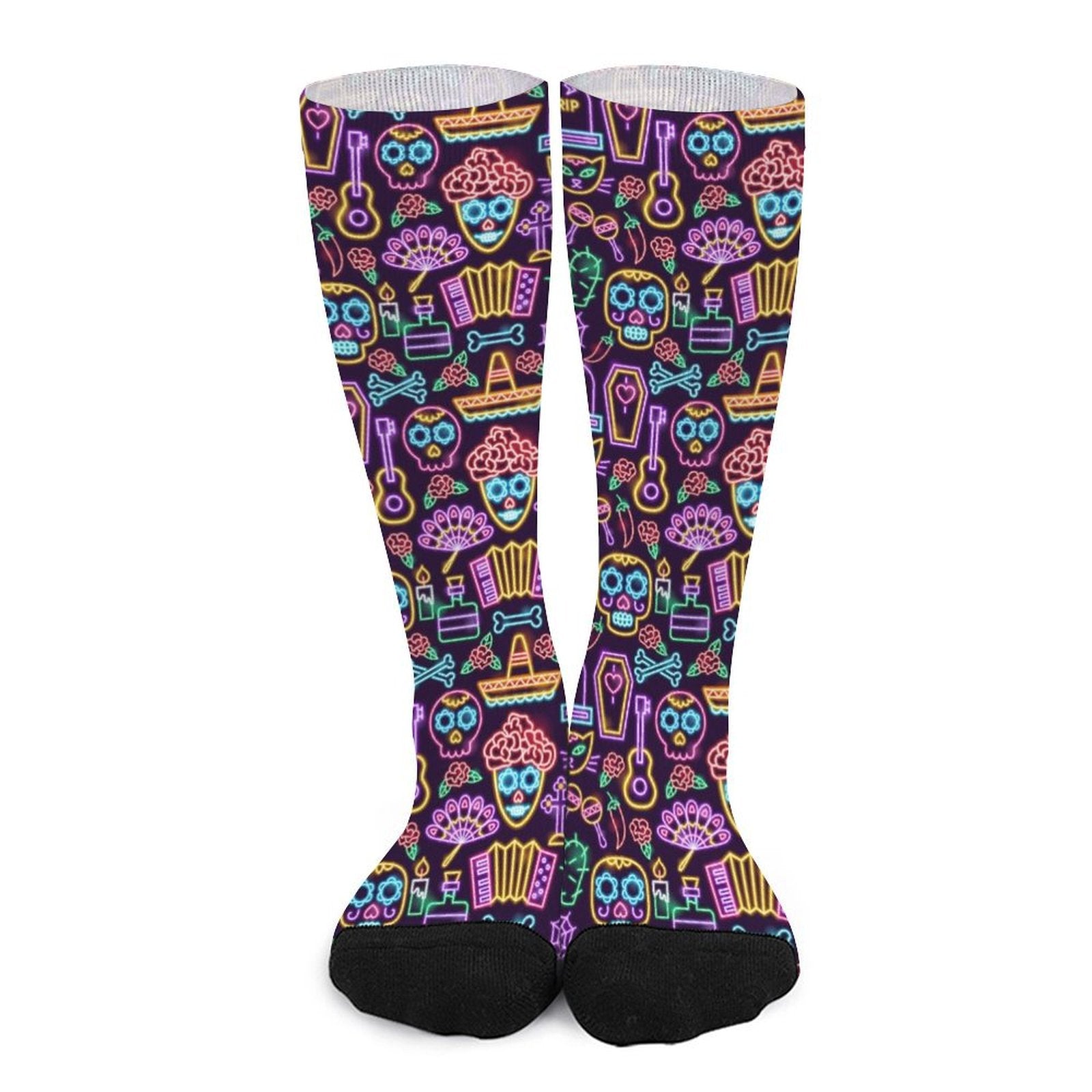 Joker Neon Prined socks Gifts for Men Women