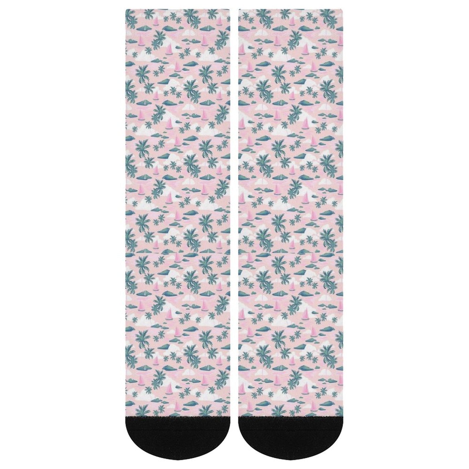 Island Time Prined socks Gifts for Men Women