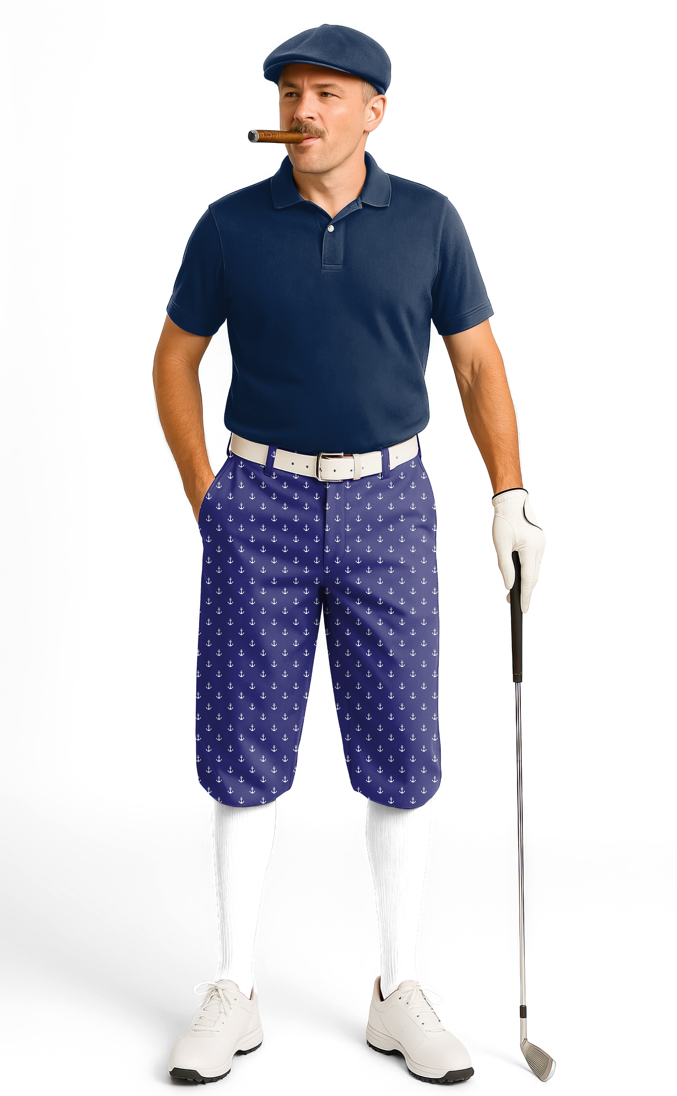 Royal Anchor Men's Golf Knickers Pants