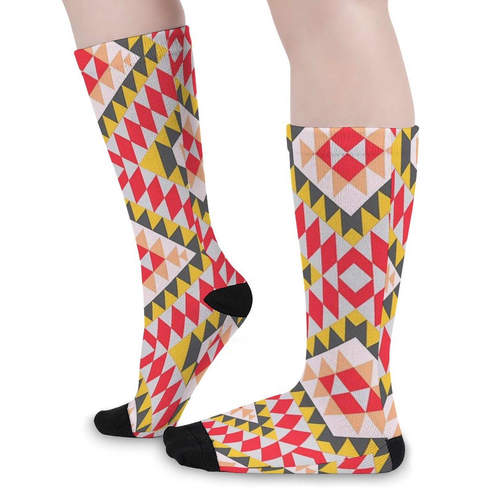 Eco Friendly Bold Vibrations Prined socks Gifts for Men Women