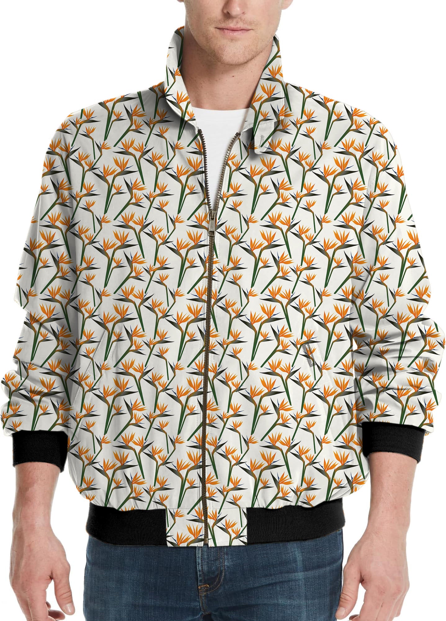 Youth Birds of Paradise-Men's Golf Windbreaker Light Jacket