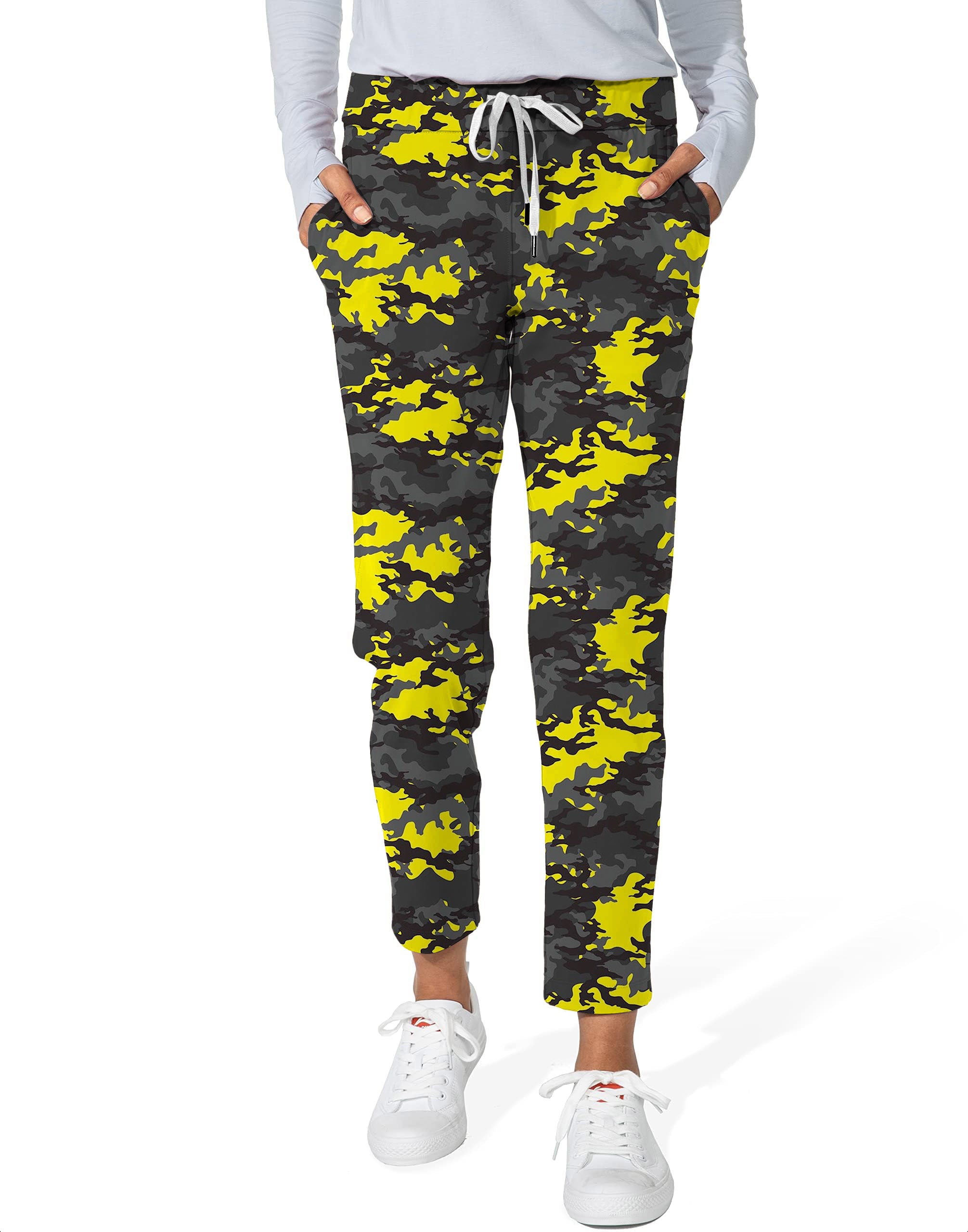 Camouflage-Women's 7/8 Stretch Ankle Golf Pants