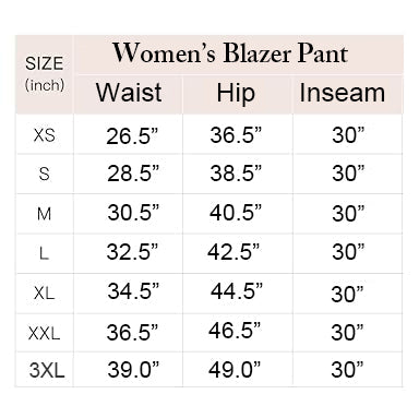 Light Tropical flowers Women's Blazer Casual Work Office Blazer Suit set