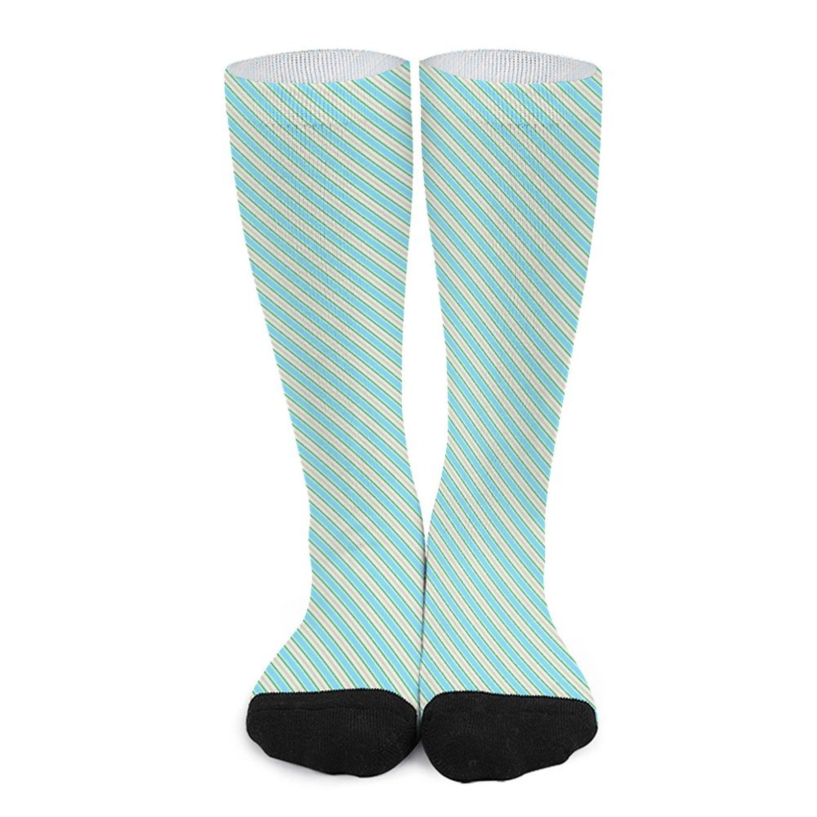 Diagonal stripes Prined socks Gifts for Men Women