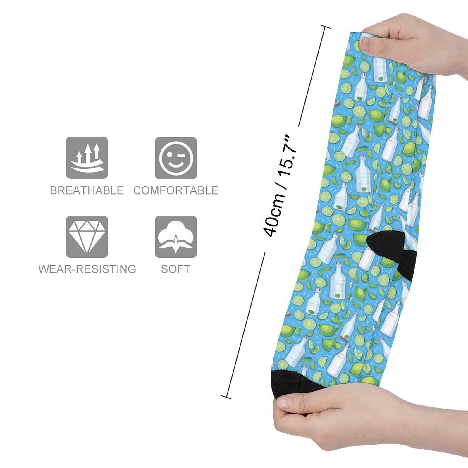 Tequila Summer Prined socks Gifts for Men Women