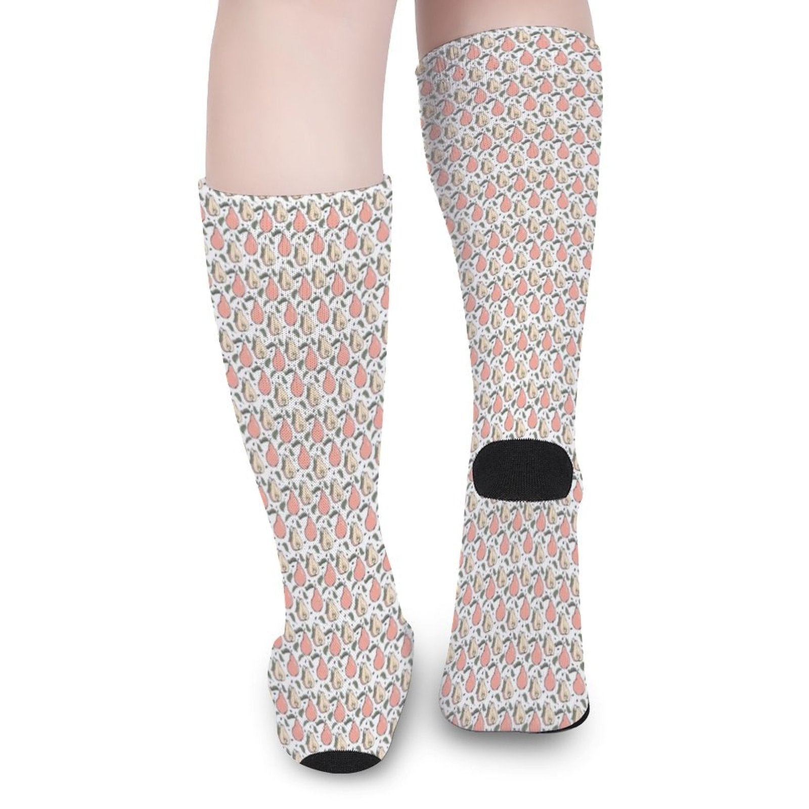 Pears Funny Prined socks Gifts for Men Women