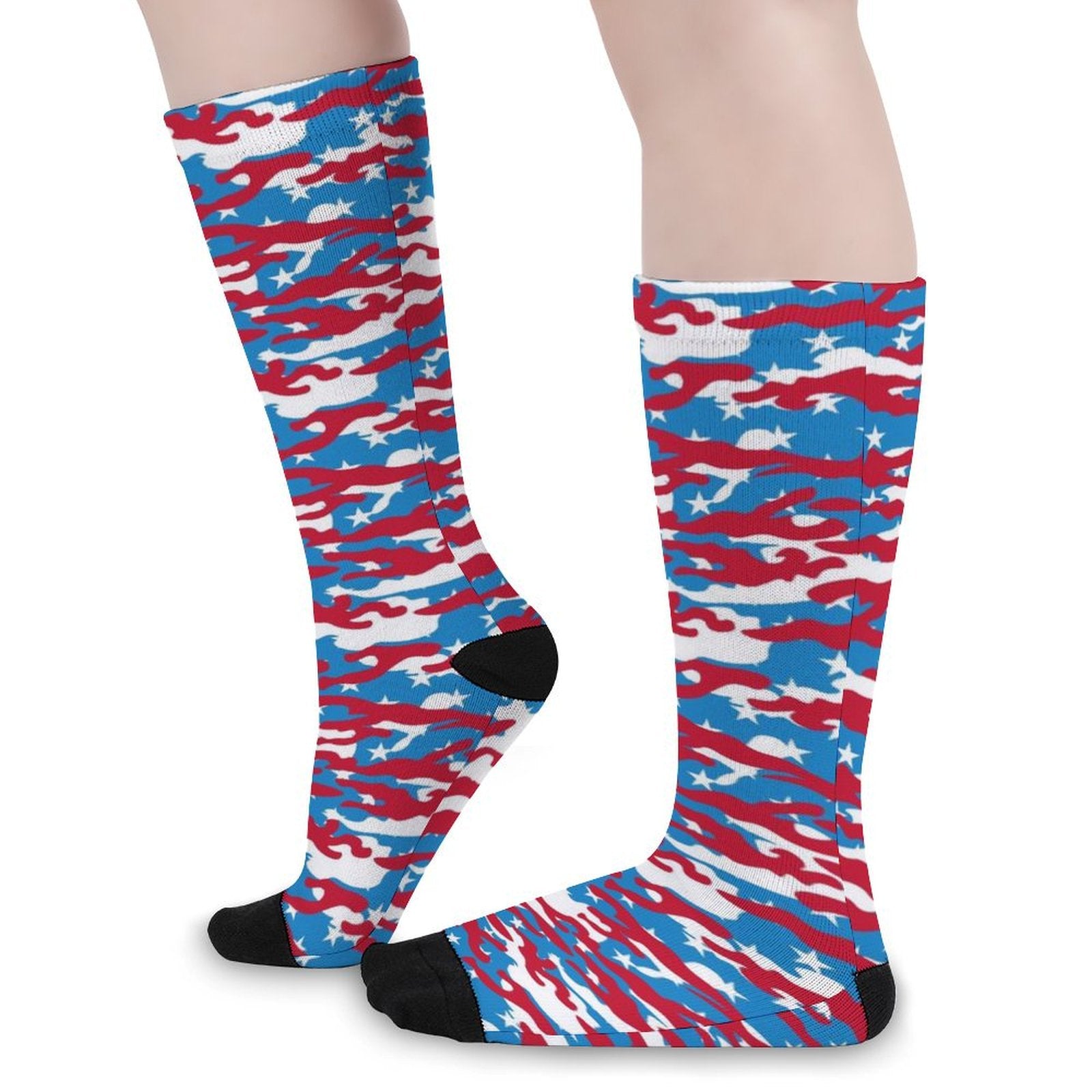 Patriotic Camo Prined Sock Gifts for Men Women
