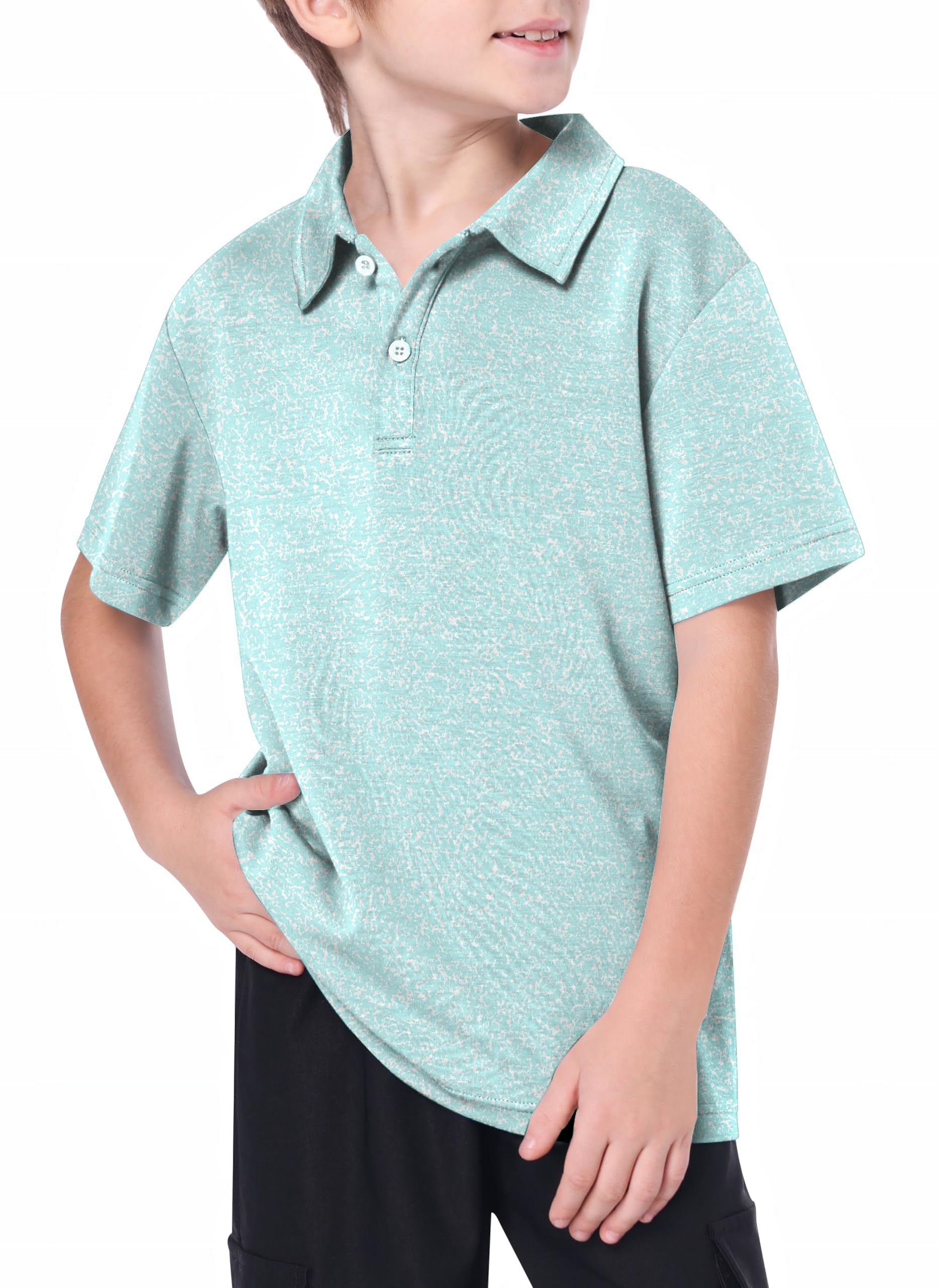 Youth Aqua Breeze Golf Polo