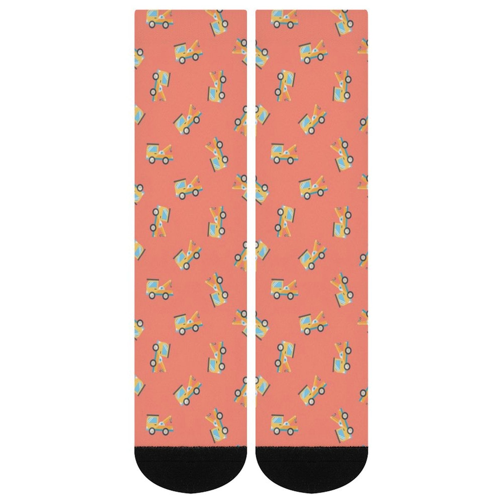 Crane Engineering Vehicle Prined socks Gifts for Men Women