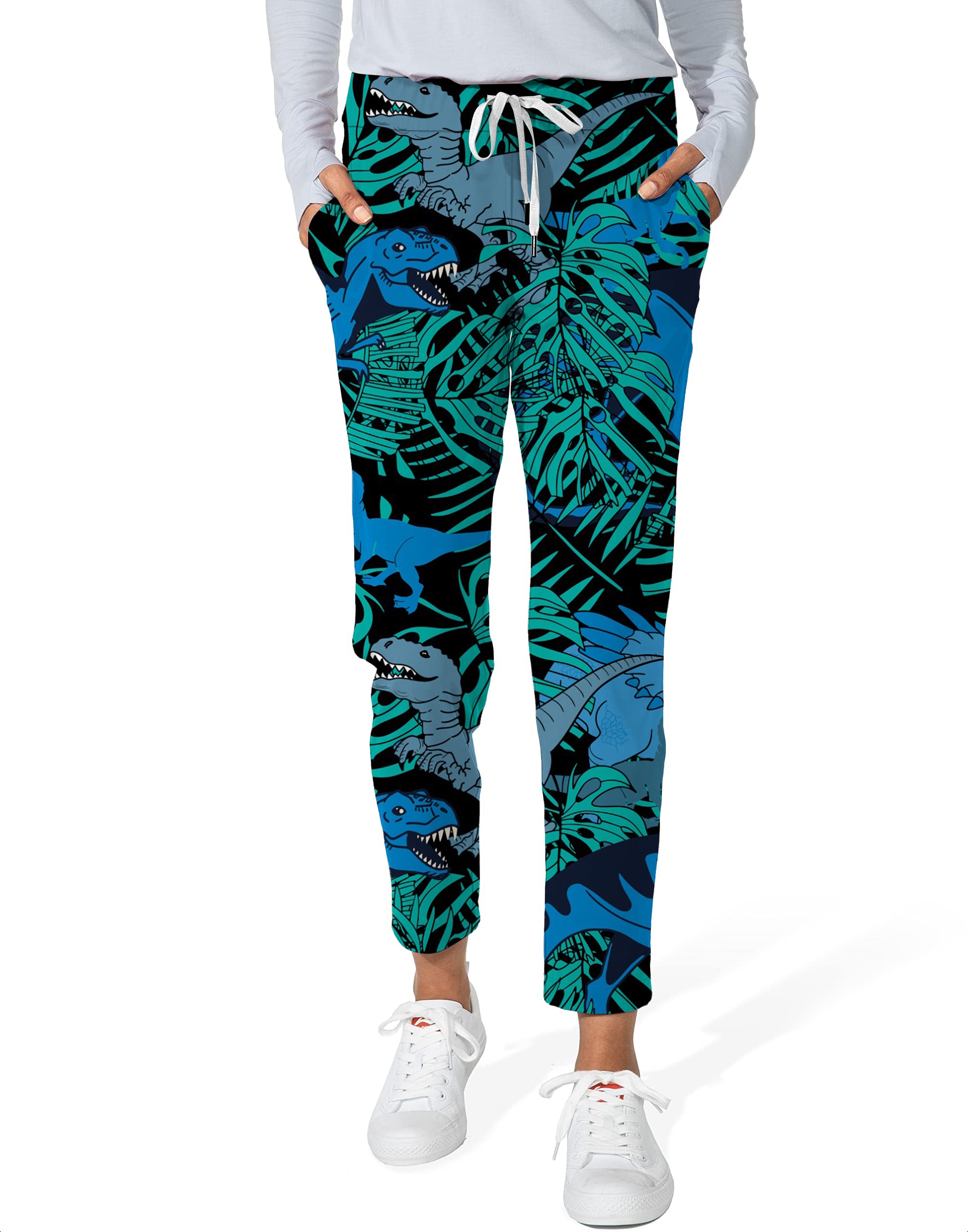 T-Rex Jungle-Women's 7/8 Stretch Ankle Golf Pants