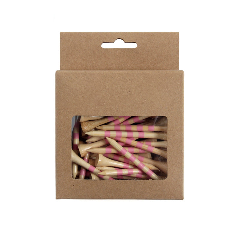 Bamboo Golf Tees 70/83mm Pack of 50 Groomsman Golf Gift