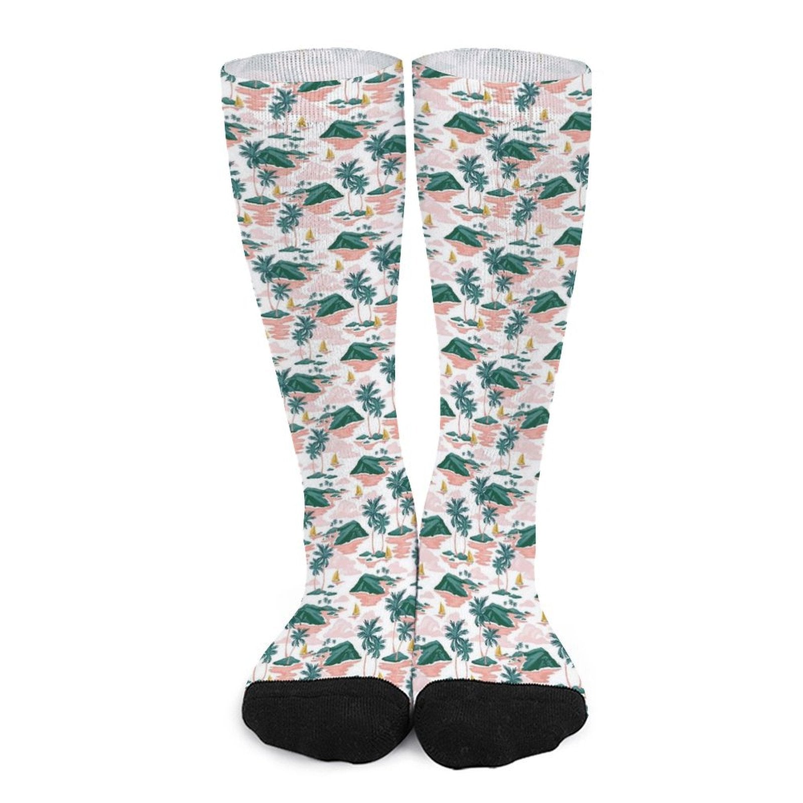 Paradise Island Prined socks Gifts for Men Women