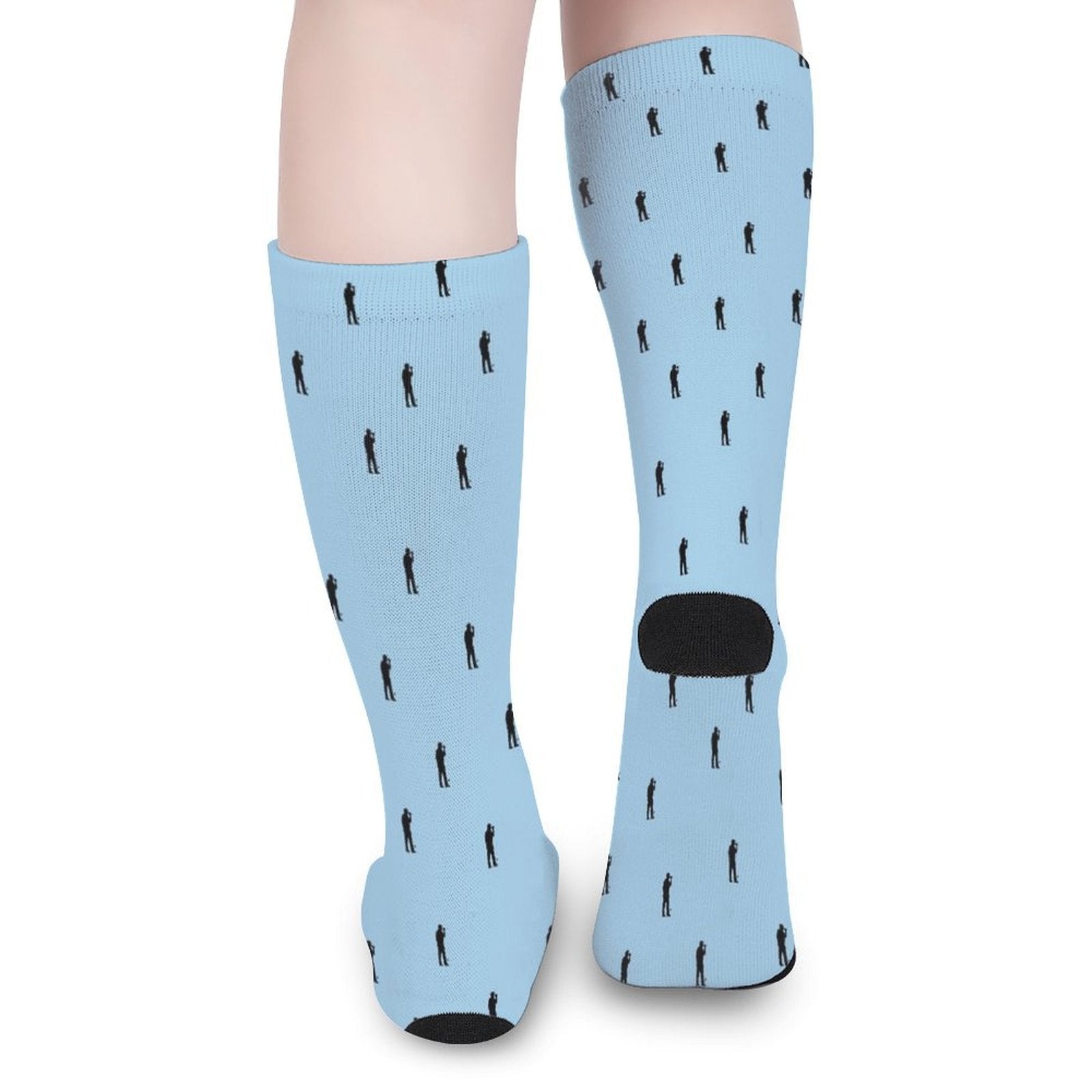 Beers on the course ocean color Prined socks Gifts for Men Women