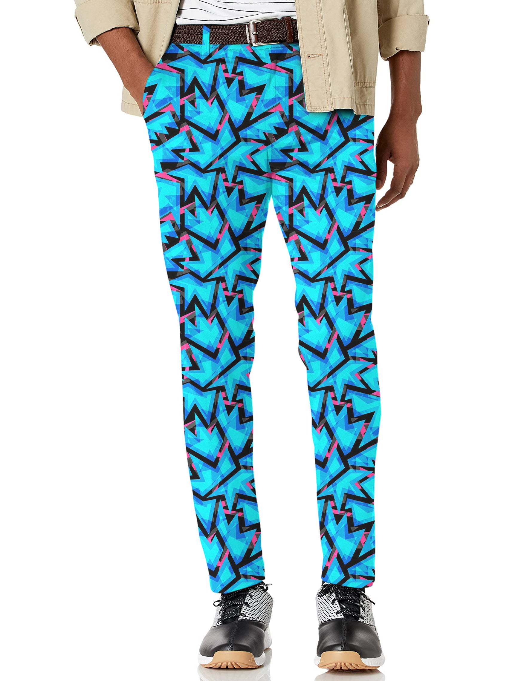 Men's Icey Blues Stretch Golf pants