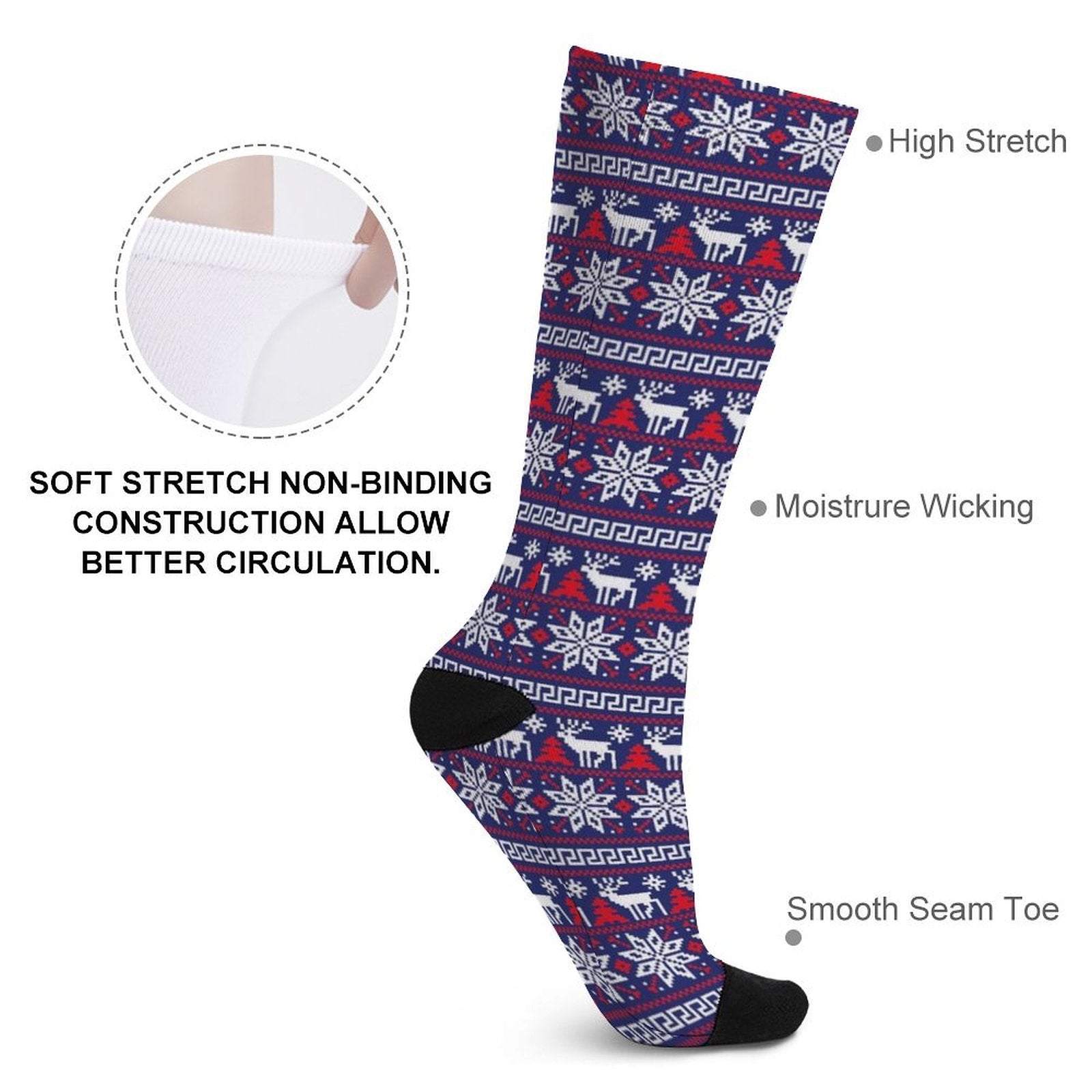 Winter Wonderland Prined socks Gifts for Men Women