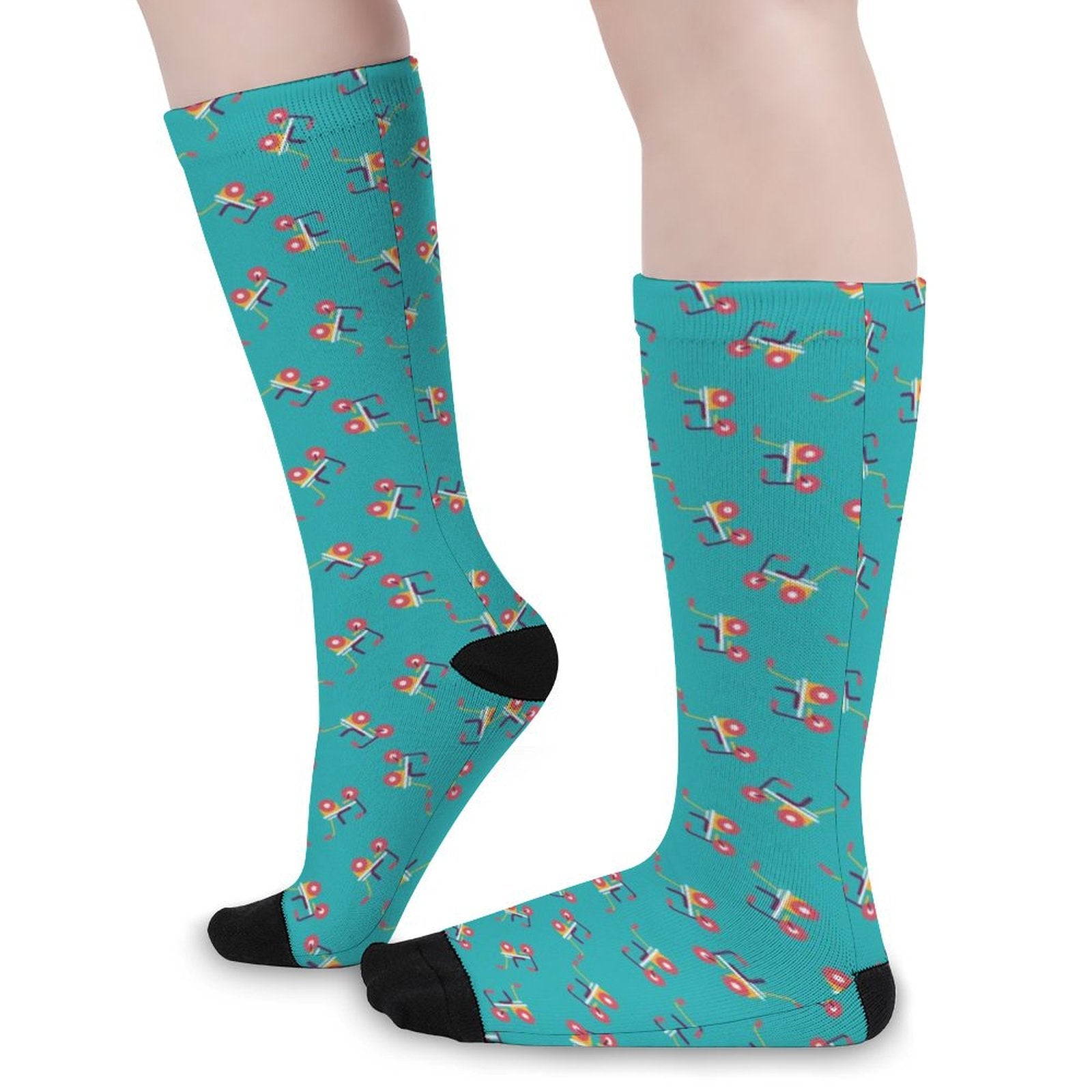 Golf cart Prined socks Gifts for Men Women