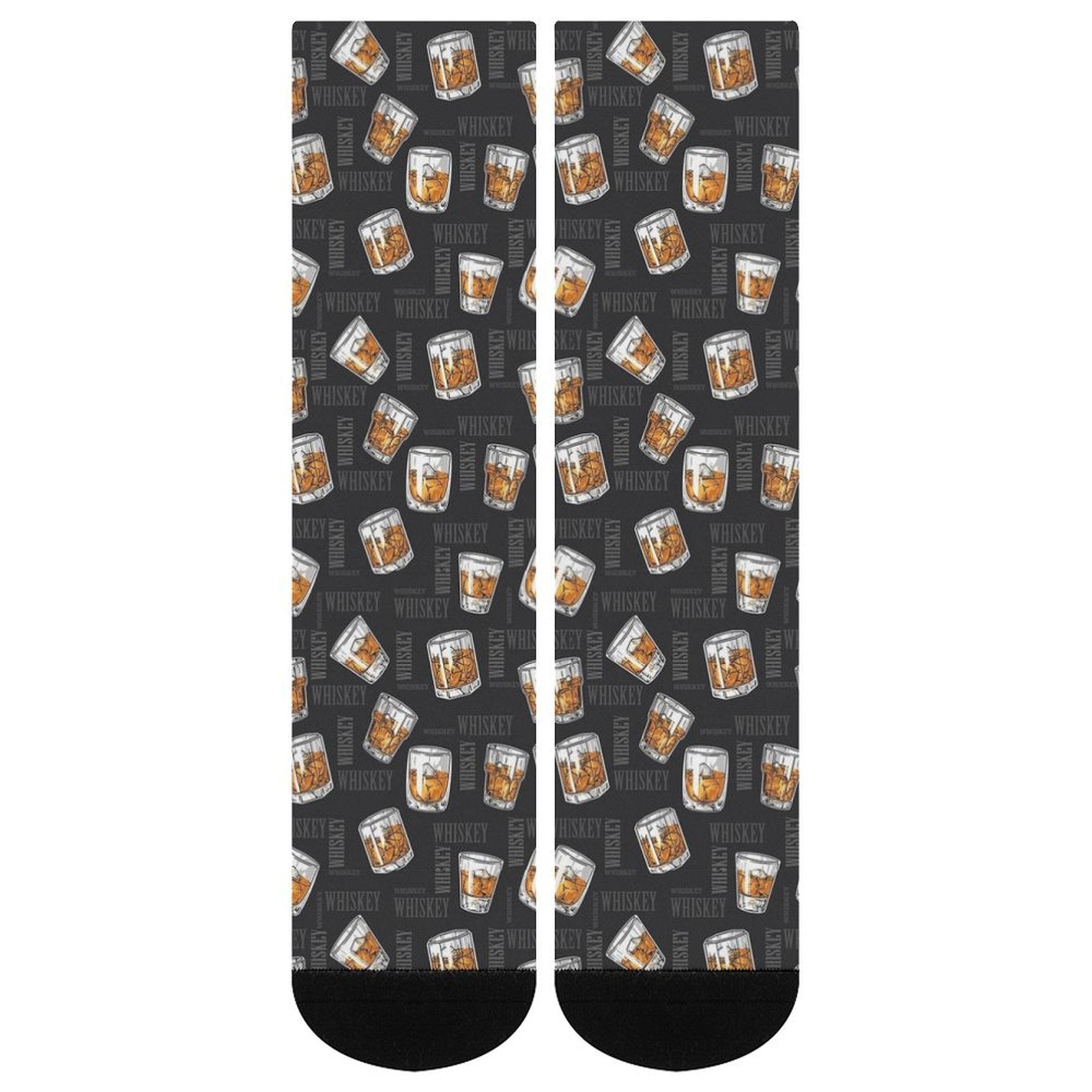 Whiskey Prined socks Gifts for Men Women